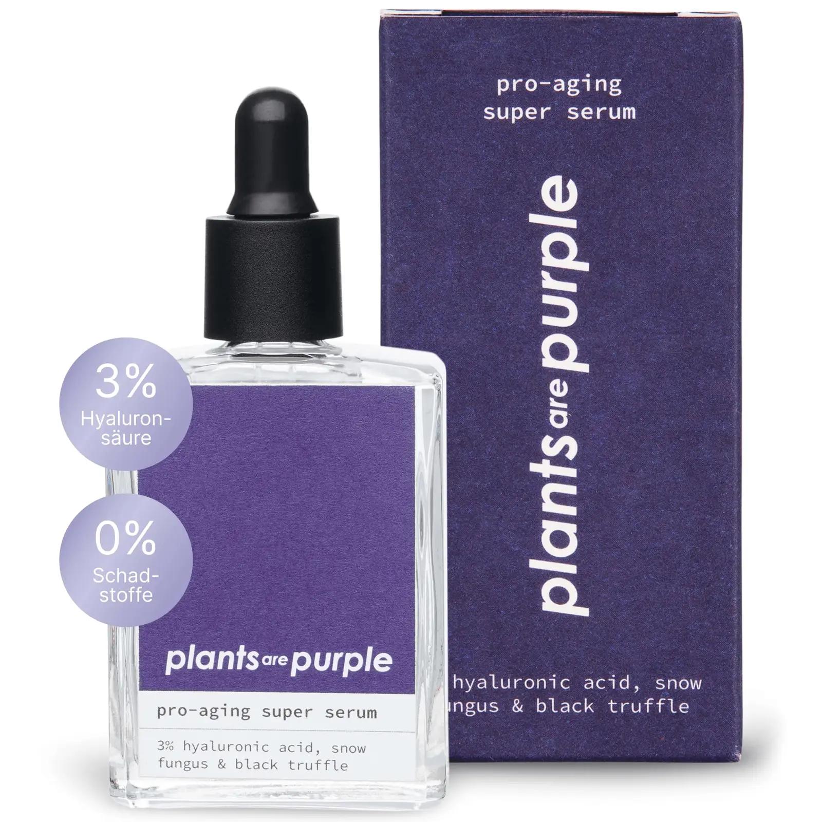 plants are purple niisutav Pro Aging seerum — hüaluroon ja