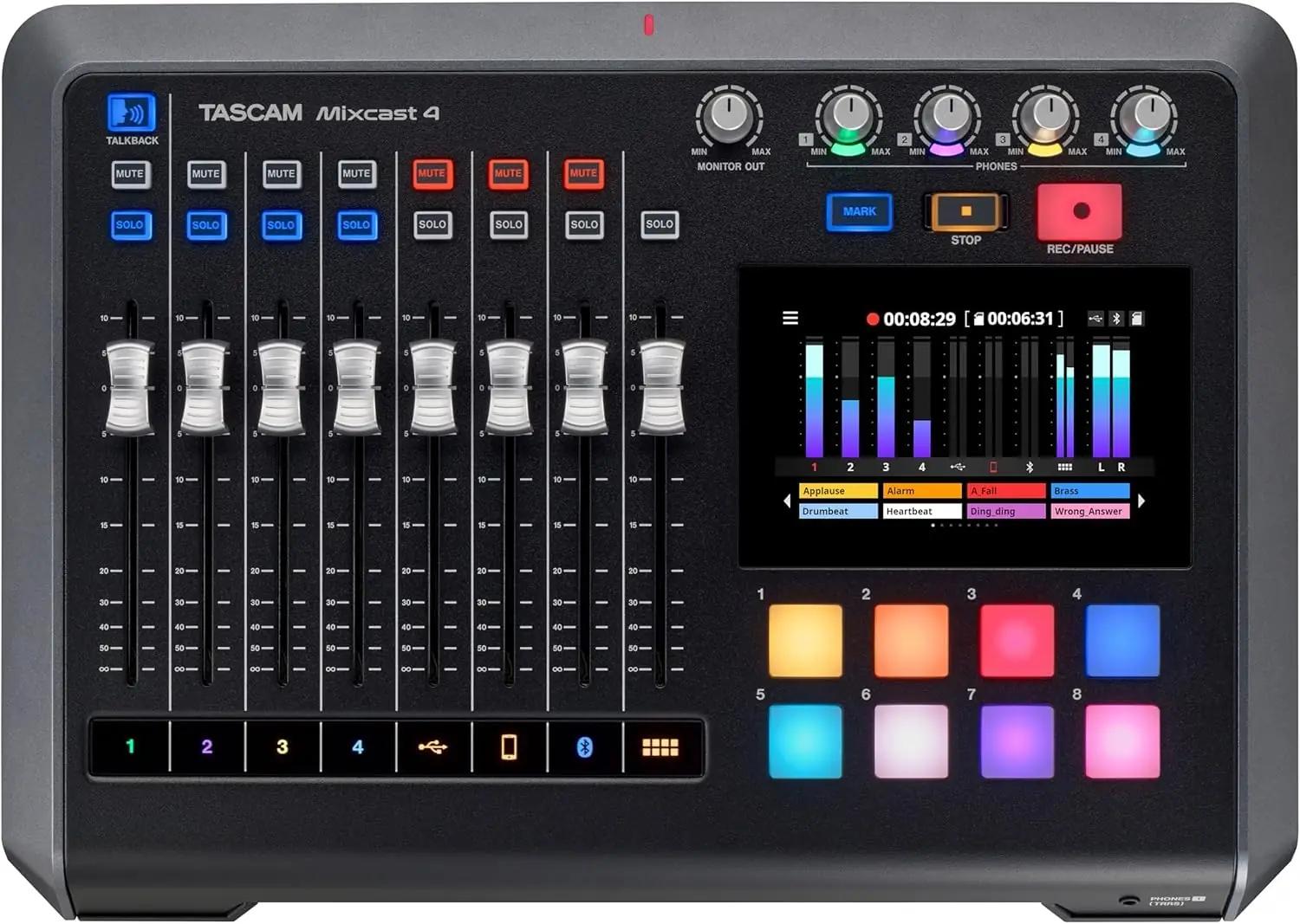 Tascam MIXCAST4 muusikariistad ja dj-varustus – toote esivaade