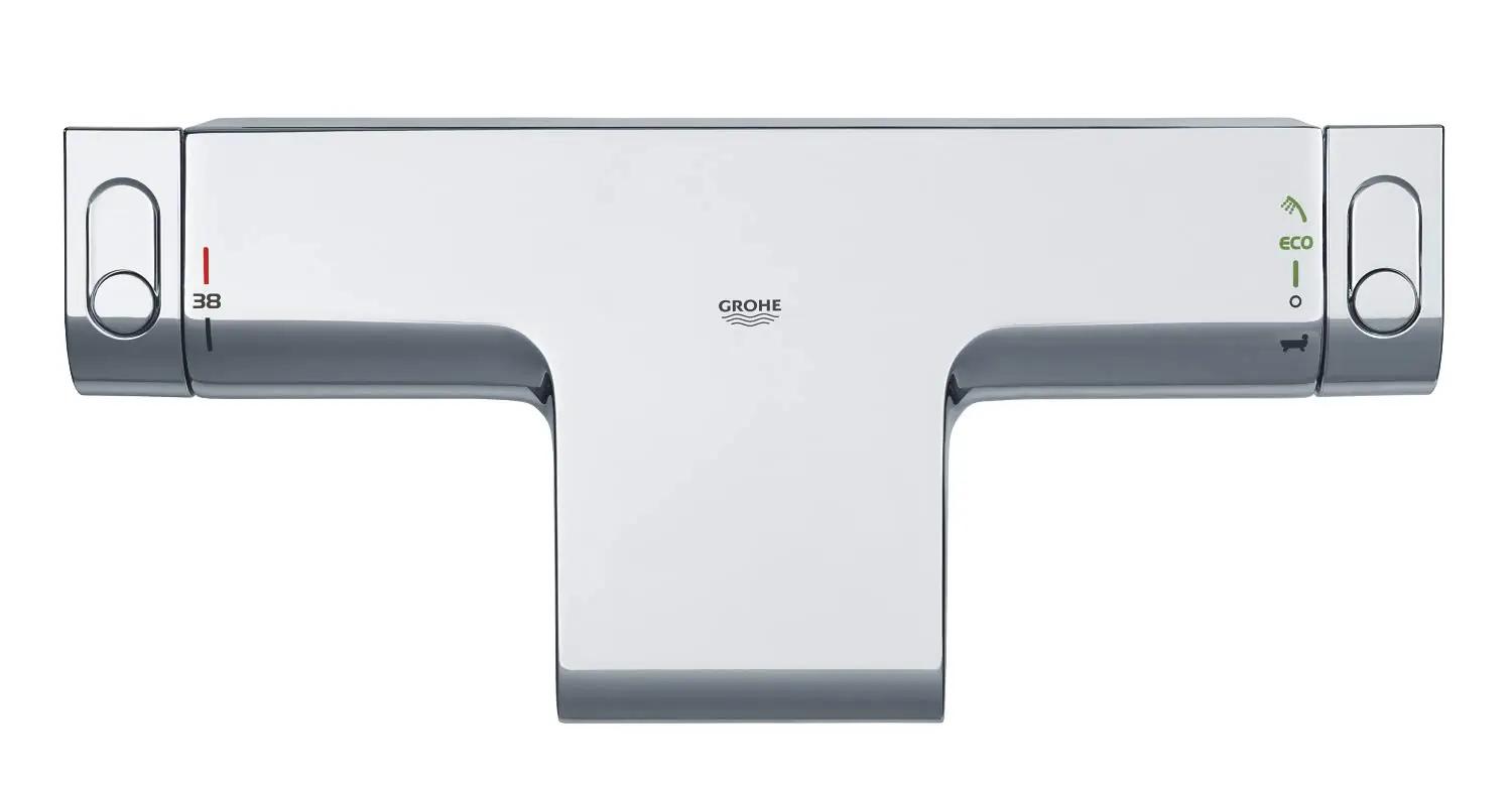 GROHE kroomitud vannisegisti – säästlik ja turvaline valik – kasutusnäide