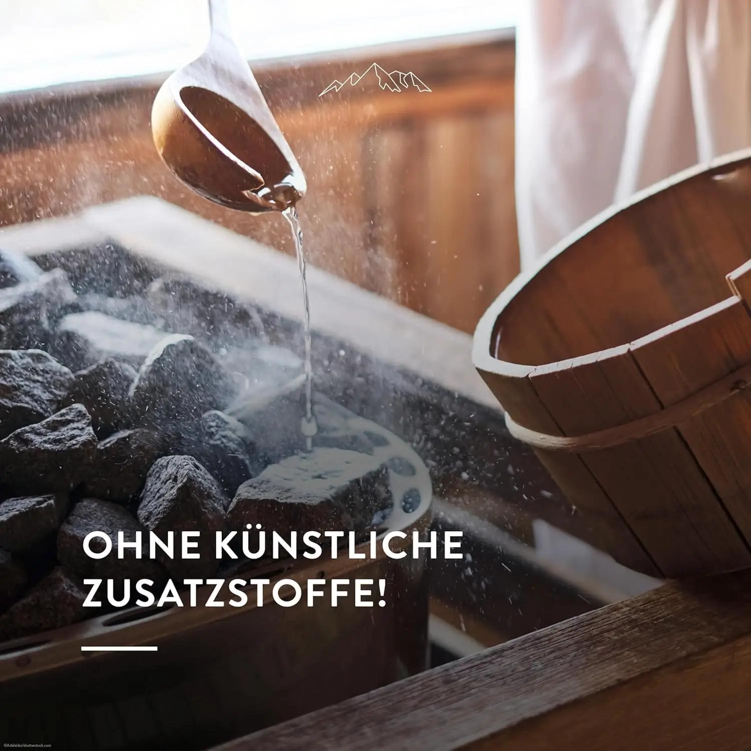 AllgäuQuelle Naturprodukte bio saunarituaali komplekt – kasutusnäide