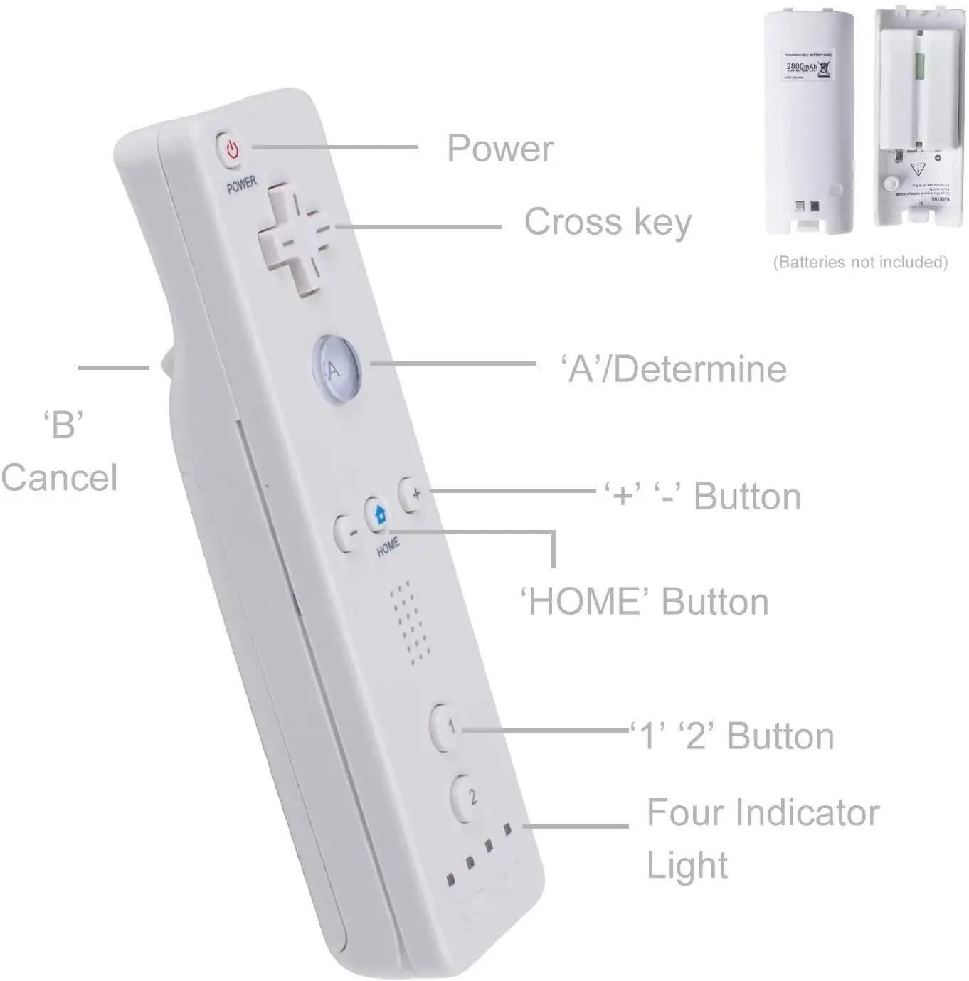 TechKen stiilne plastist Wii kontroller koos Nunchuckiga – kasutusnäide