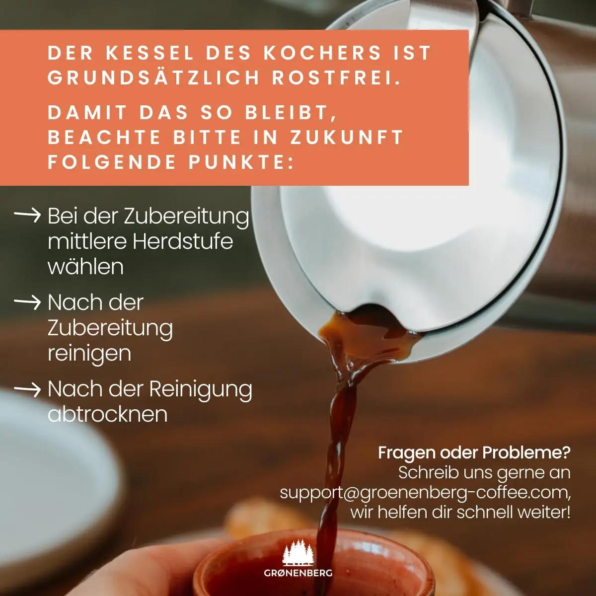 Groenenberg roostevaba espressokann — vastupidav matkakaaslane – pilt 8