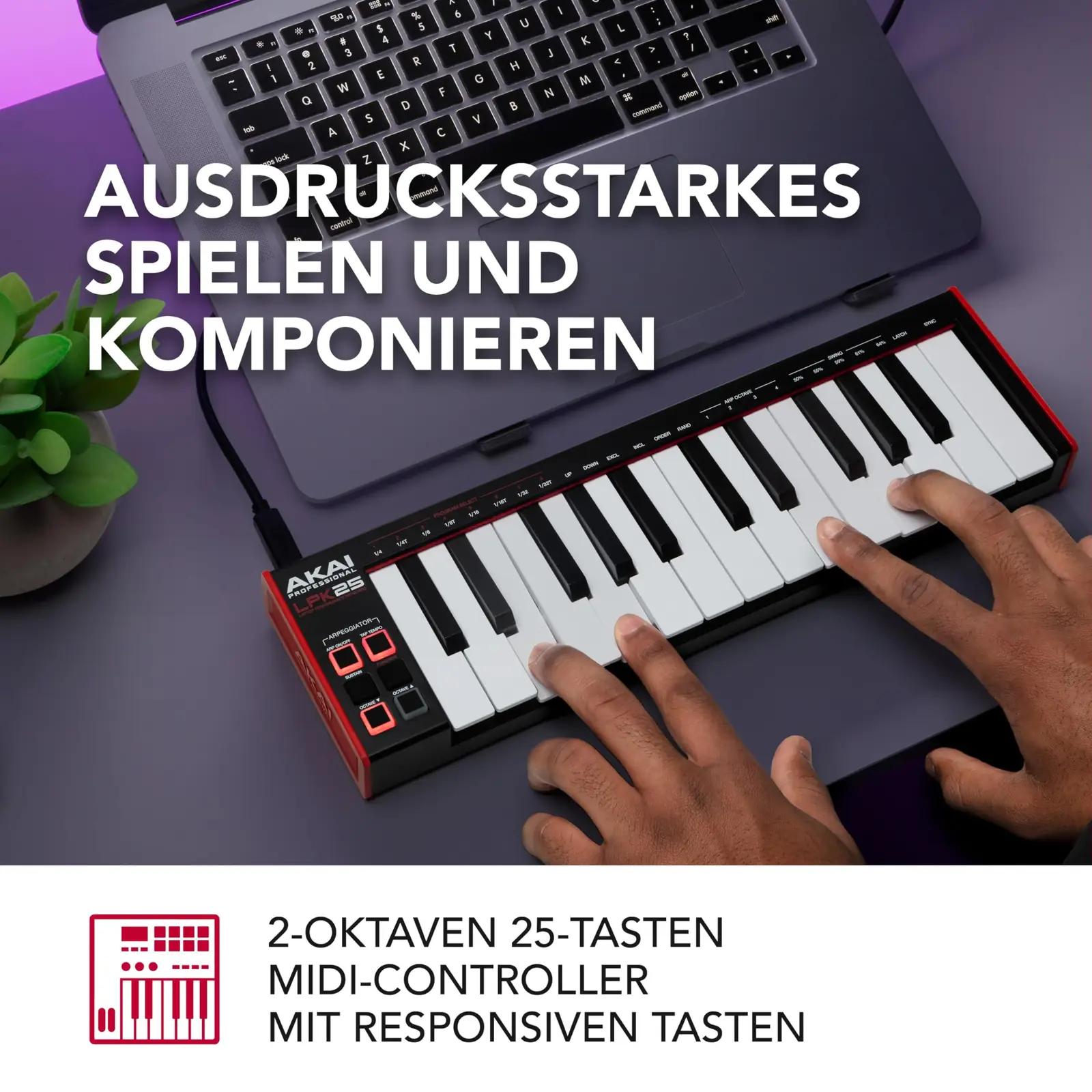 Akai Professional LPK25MK2 muusikainstrumendid ja dj-seadmed