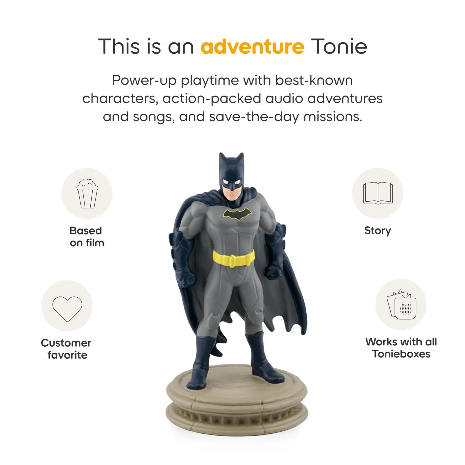 tonies Batman helifiguur – vastupidav mängu- ja reisikaaslane – kasutusnäide