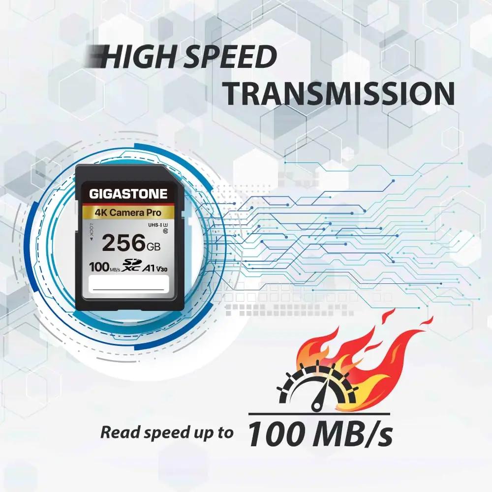 Gigastone 256GB SDXC kaart 4K salvestuseks ja kiireks jagamiseks – pilt 6