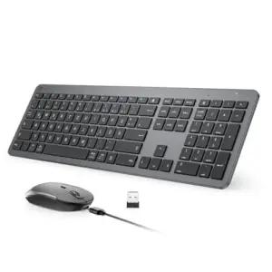 iClever GK08 Tastatur und Maus Kabellos arvutid ja tarvikud – detailne lähivaade