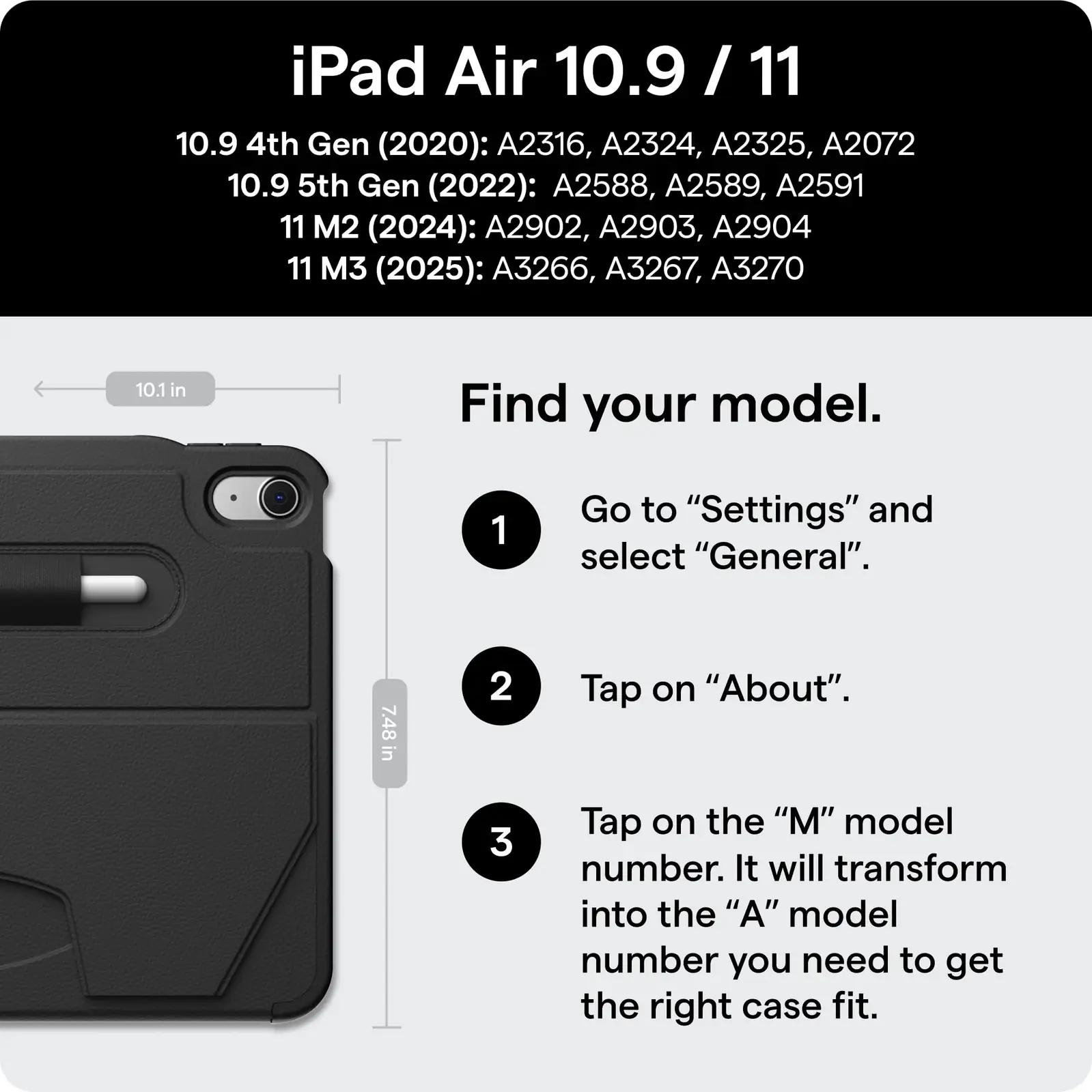 ZUGU CASE ZG-20-109BLK katted – detailne lähivaade