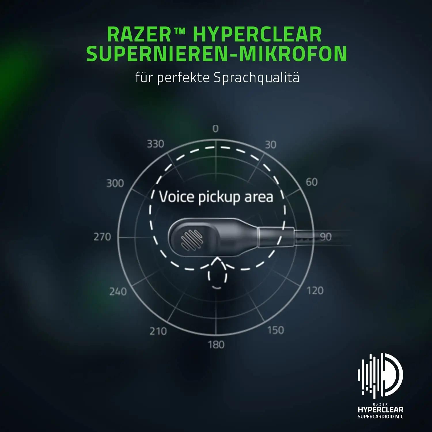Razer juhtmevaba mängukõrvaklapp Kaira Pro — mugav ja täpne heli – pakend ja tarvikud
