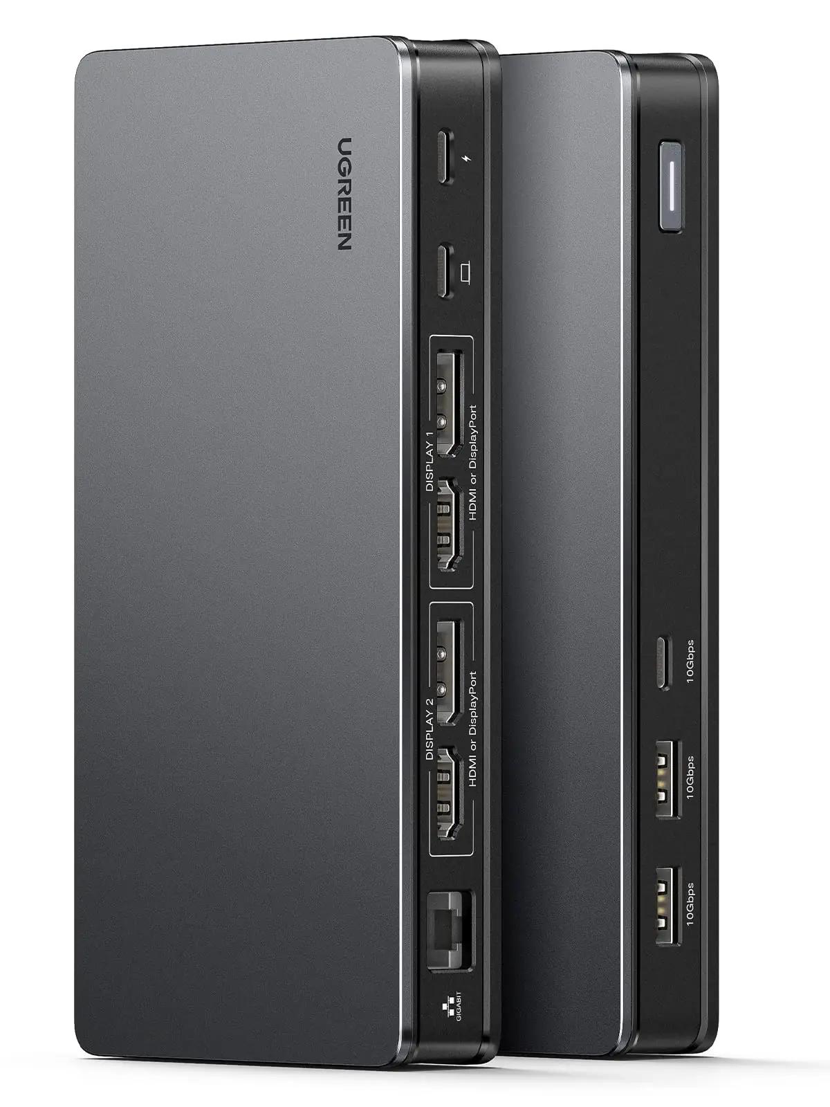 UGREEN universaalne dokk 4K topeltkuva ja USB-C ühendusega