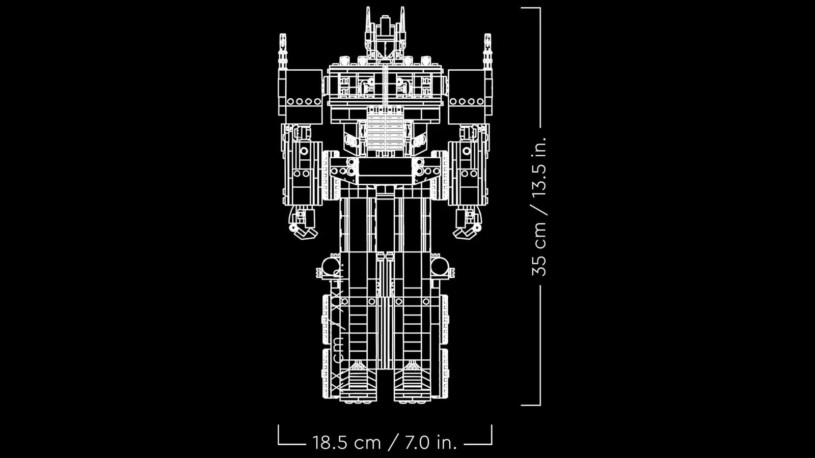LEGO ikooniline Optimus Prime – detailne 2in1 komplekt – pilt 8