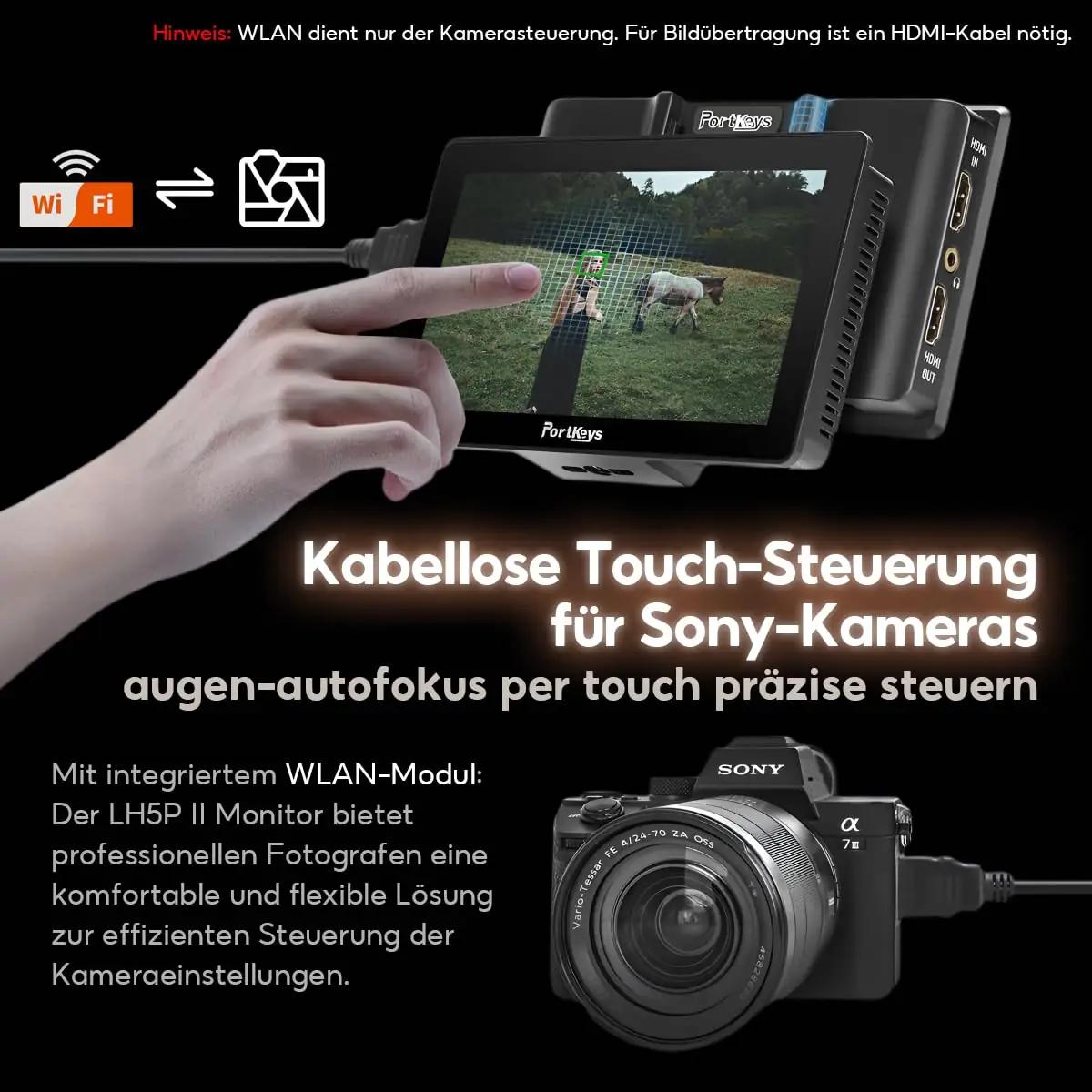 Portkeys metallist 5,5″ monitor — hele, vastupidav ja täpne – lisavaade