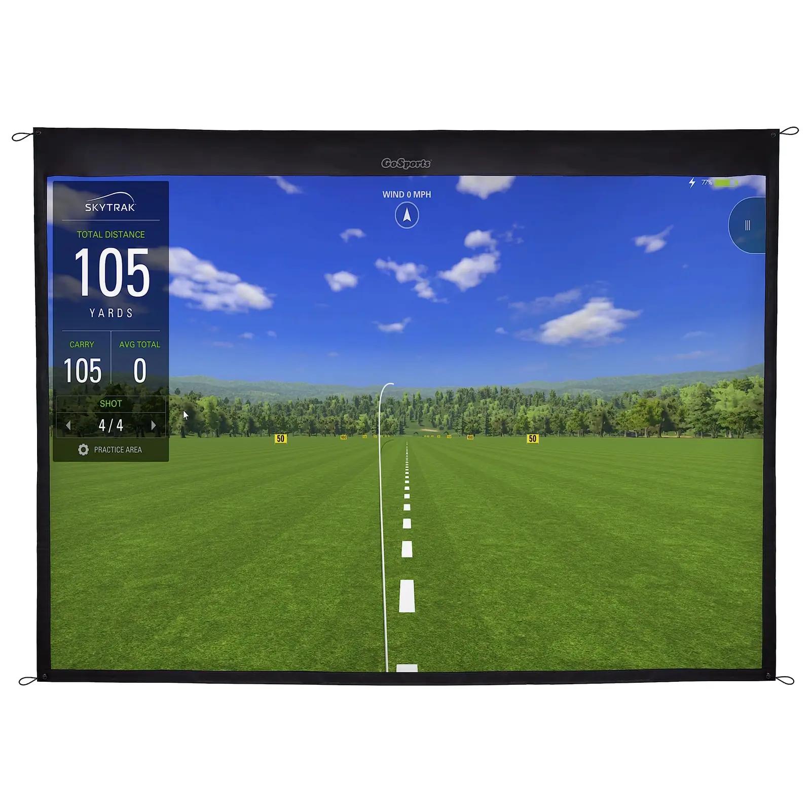 GoSports GOLF-SIMSCREEN-ELITE-10x7 mängud – toote esivaade