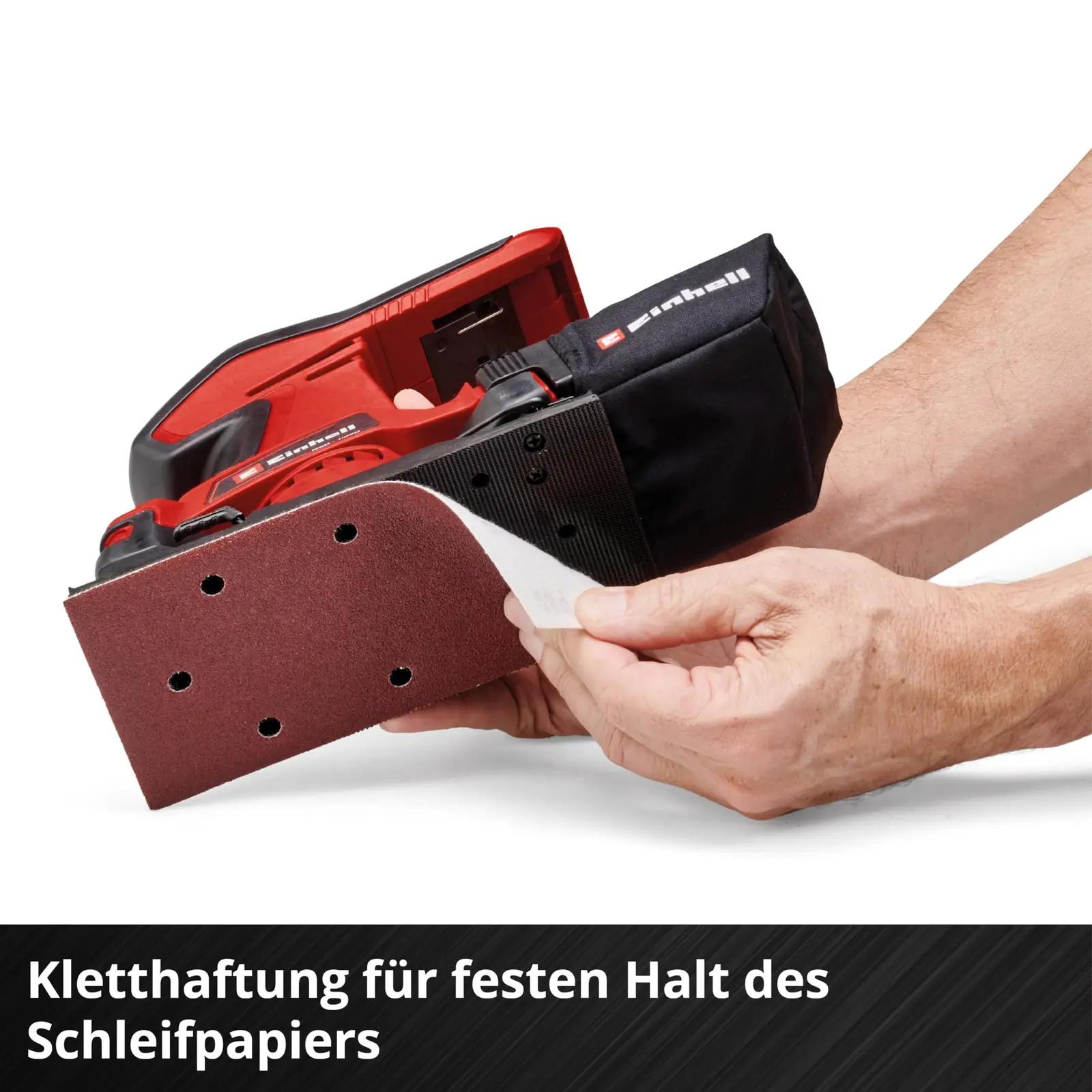 Einhell juhtmevaba lihvija — kompaktne power X-Change abivahend – pilt 7