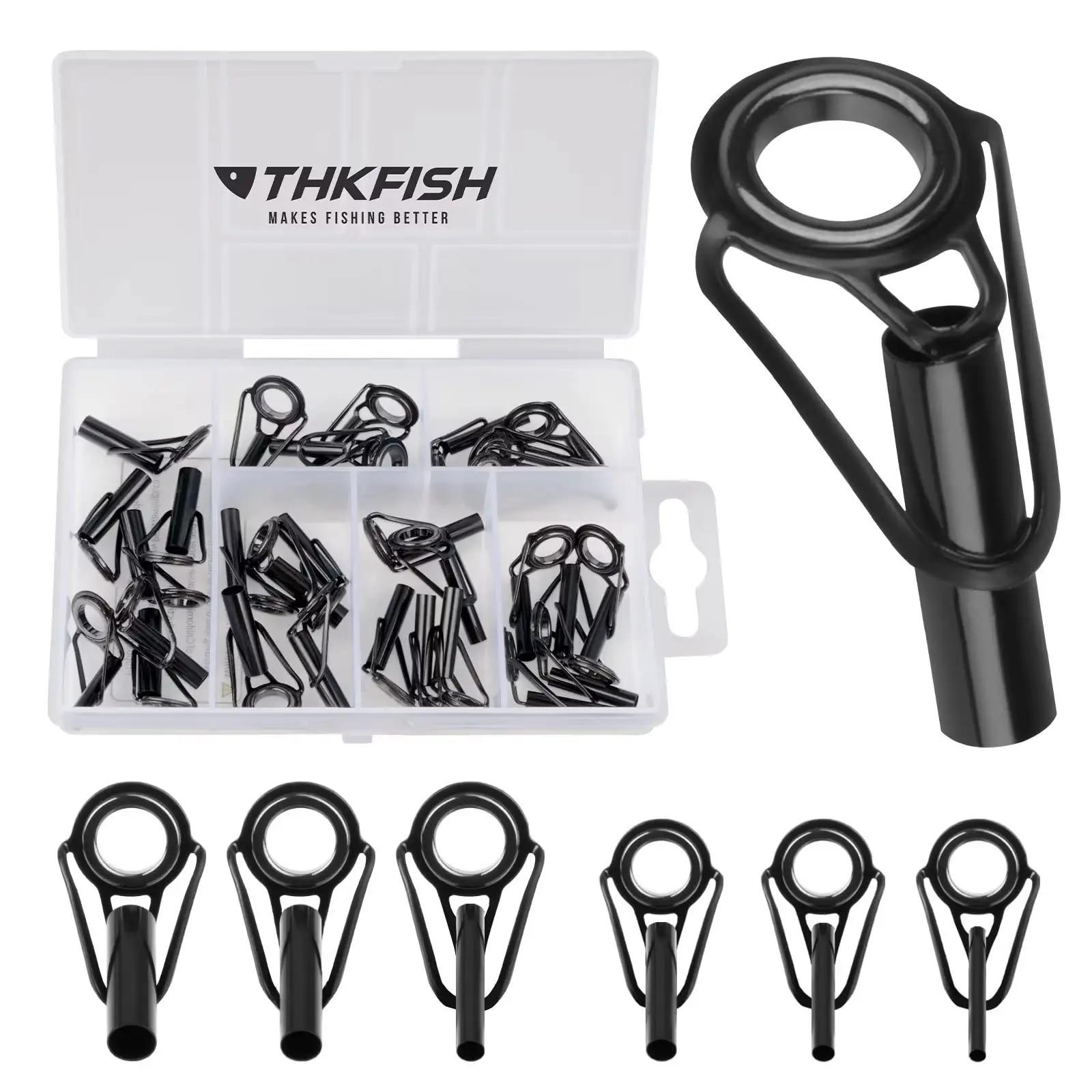 THKFISH roostevabast terasest kalapüügi tippringid