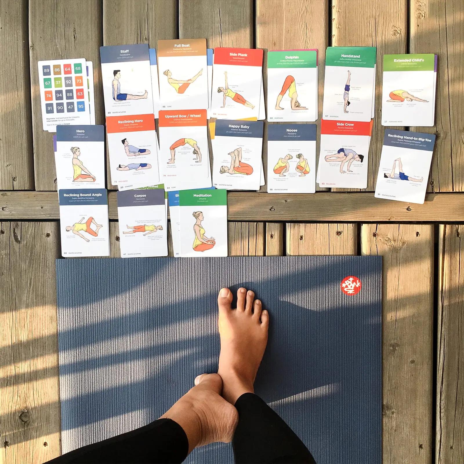 WorkoutLabs vastupidav plastik-yoga komplekt alustajale ja – pilt 7