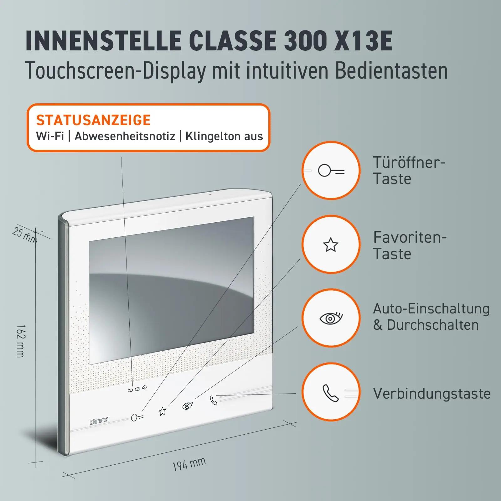 Bticino aluminiumist kodune videovastuvõtja – kasutusnäide