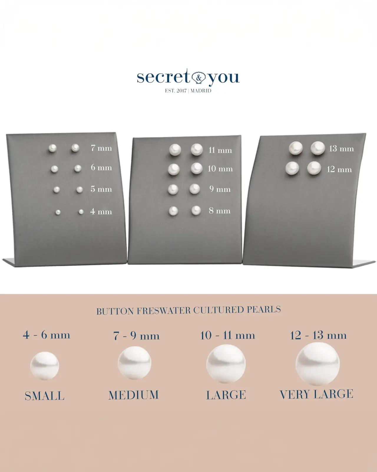 Secret & You sterlinghõbedast helmekõrvarõngad — elegantne – pilt 8