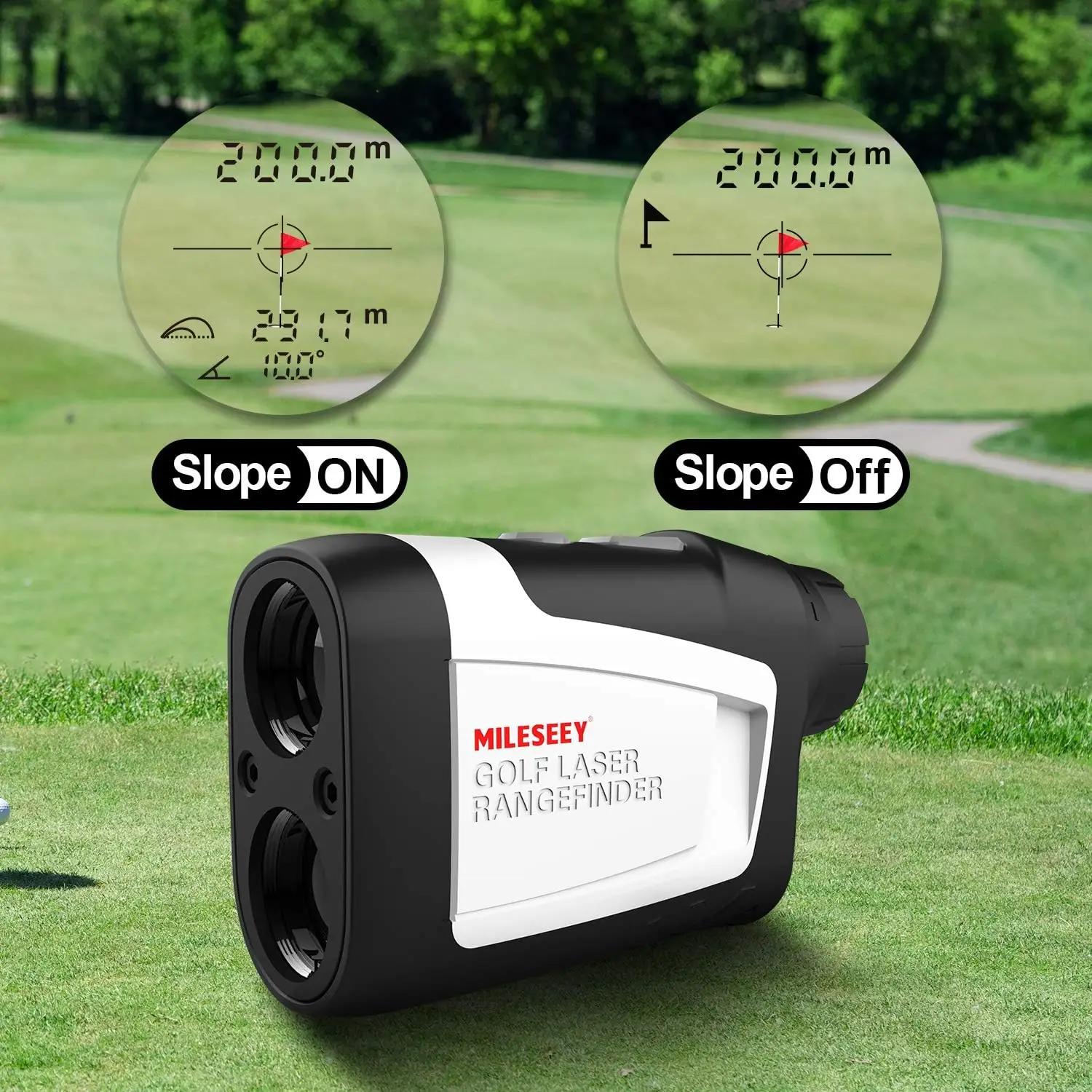MiLESEEY laser-kaugusmõõtja PF210 golfiks ja matkaks – detailne vaade