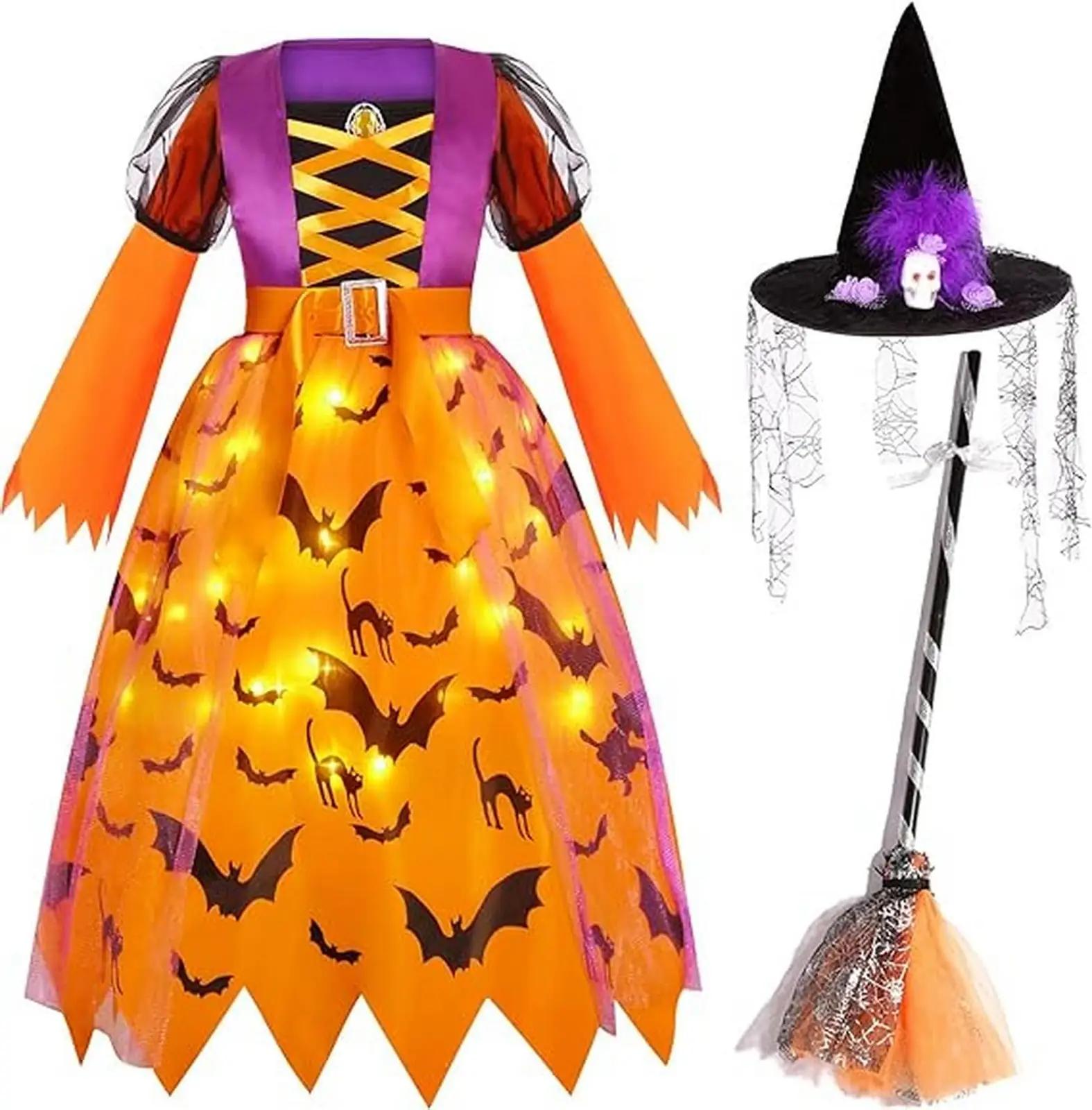 ZUCOS Light up Witch Dress laste kostüümid – toote esivaade