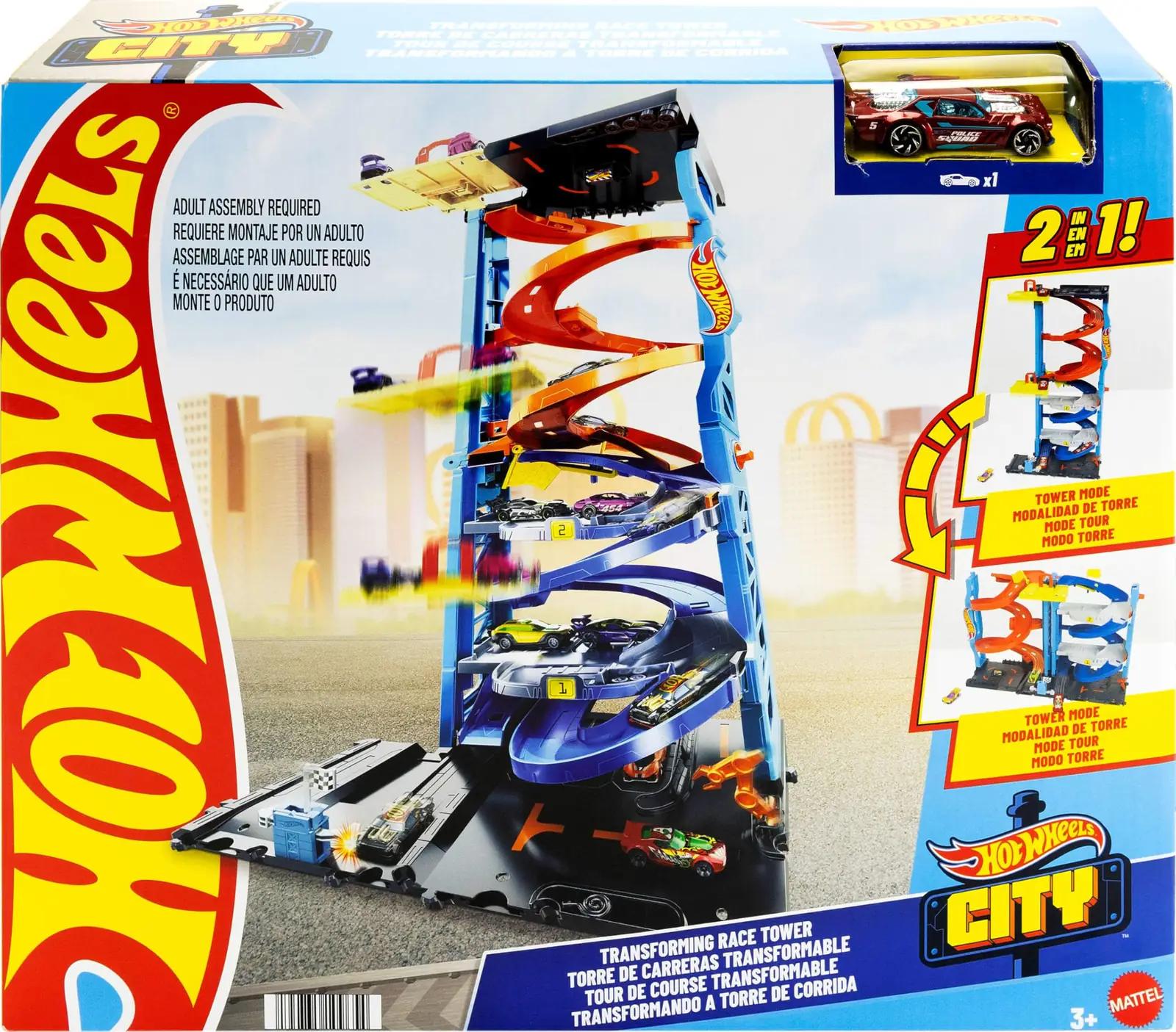 Hot Wheels kiirus torn – multifunktsionaalne linna rajakomplekt – pilt 6