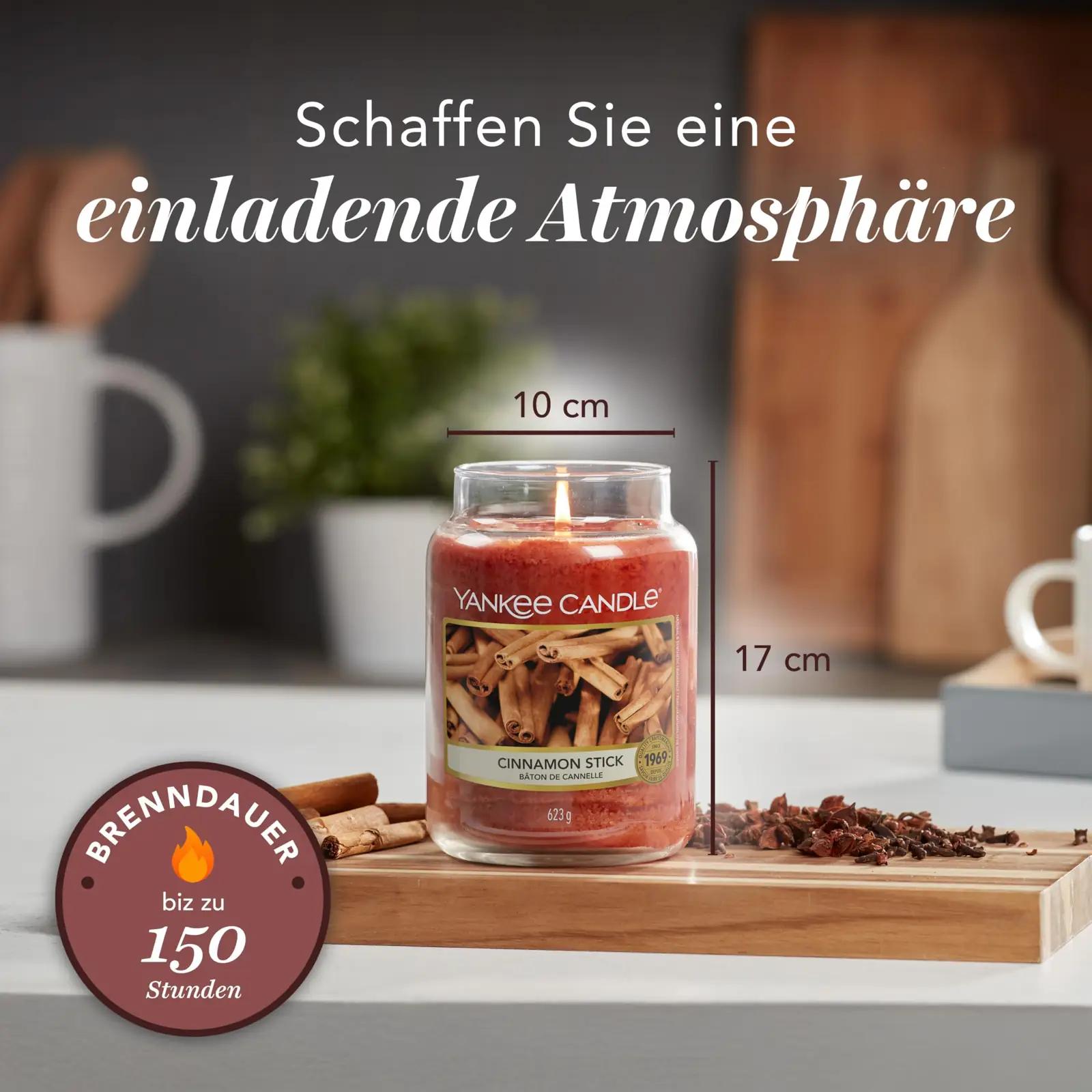 Yankee Candle lõhnaküünal klaasis – kaneel, kauakestev kingitus – pilt 6