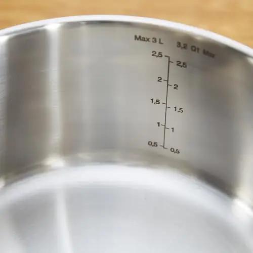 Tefal roostevabast terasest 24 cm kasulik köeketõste – pakend ja tarvikud