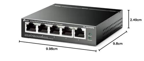 TP-Link võimas metallist PoE switch kodu- ja kontorikasutuseks – pilt 8