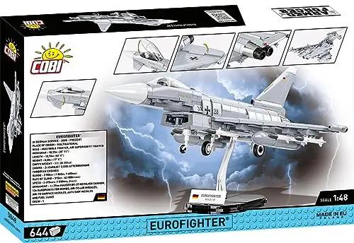 COBI kvaliteetne Eurofighter mudel – tugev plastik, kingiidee – kasutusnäide
