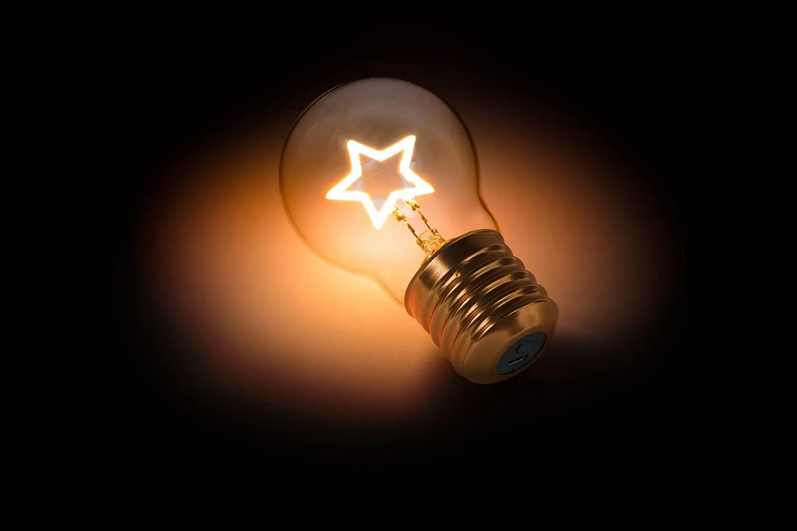 SUCK UK SK LIGHTBULB4 laualambid – detailne lähivaade