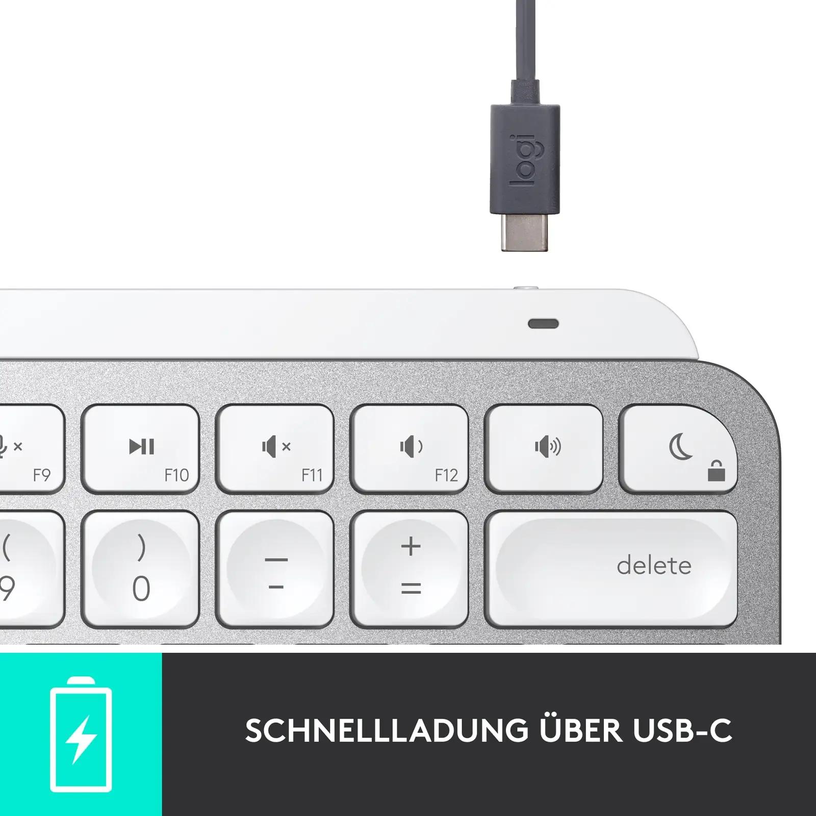 Logitech metallist kompaktne klaviatuur – mugav Mac-kasutuseks – pilt 9