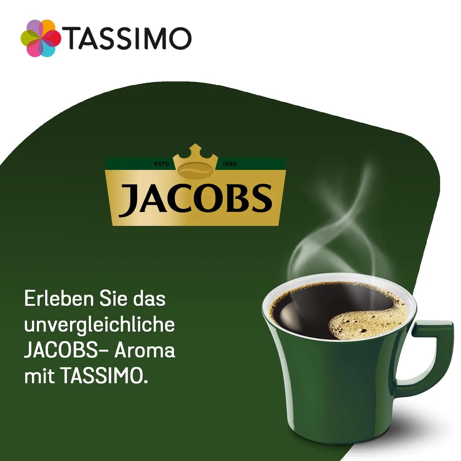 Tassimo Jacobs Espresso Classico – aromaatne 80 kapslit – pakend ja tarvikud