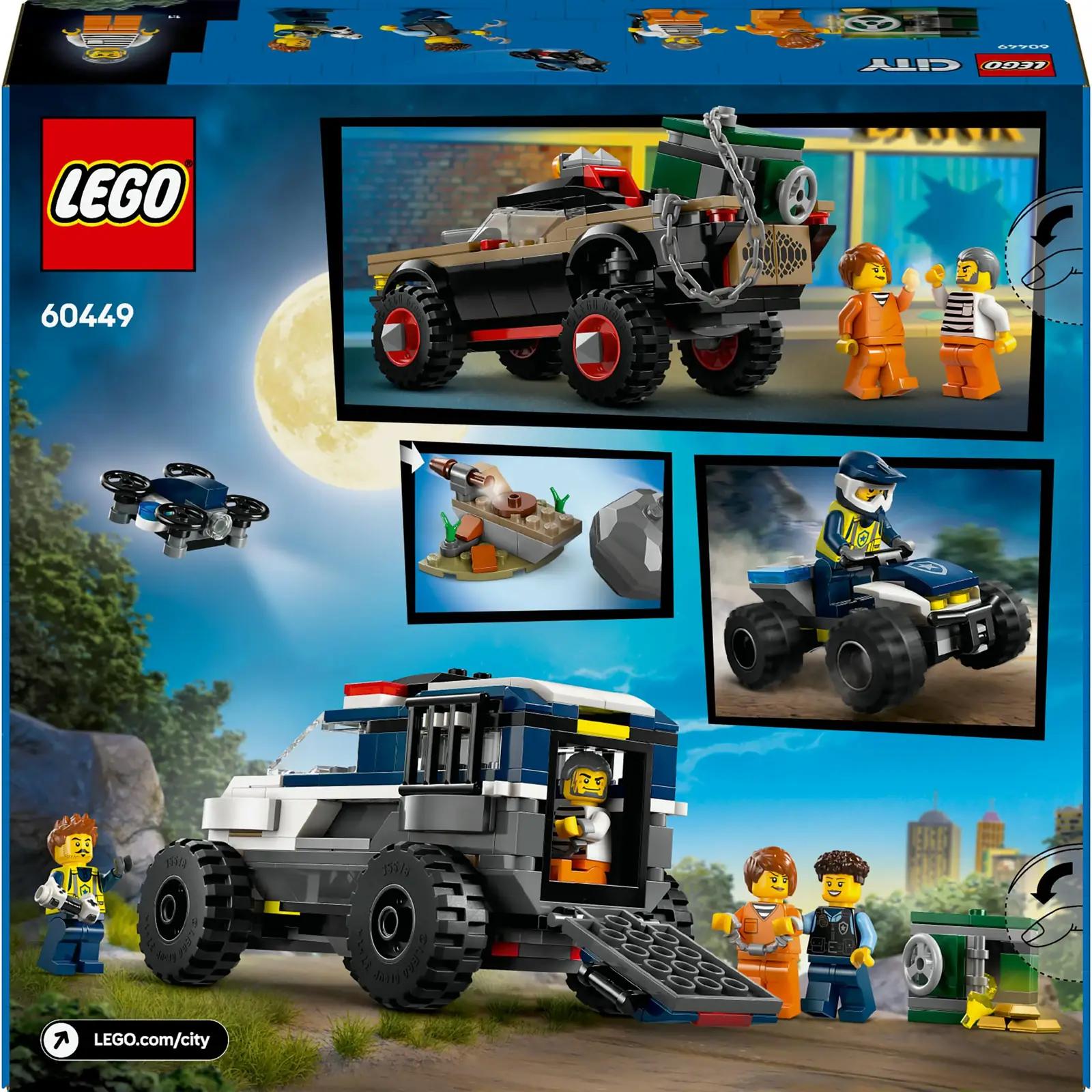 LEGO seikluslik politseijaht – kvaliteetne mängukomplekt 60449 – pilt 8