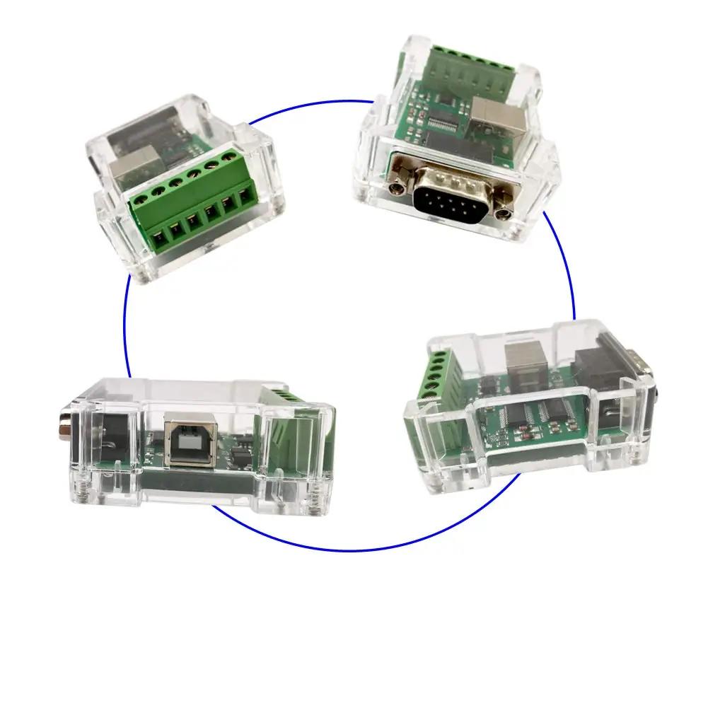 DSD TECH valge 3-in-1 adapter: USB→RS232/TTL/RS485 – lisavaade