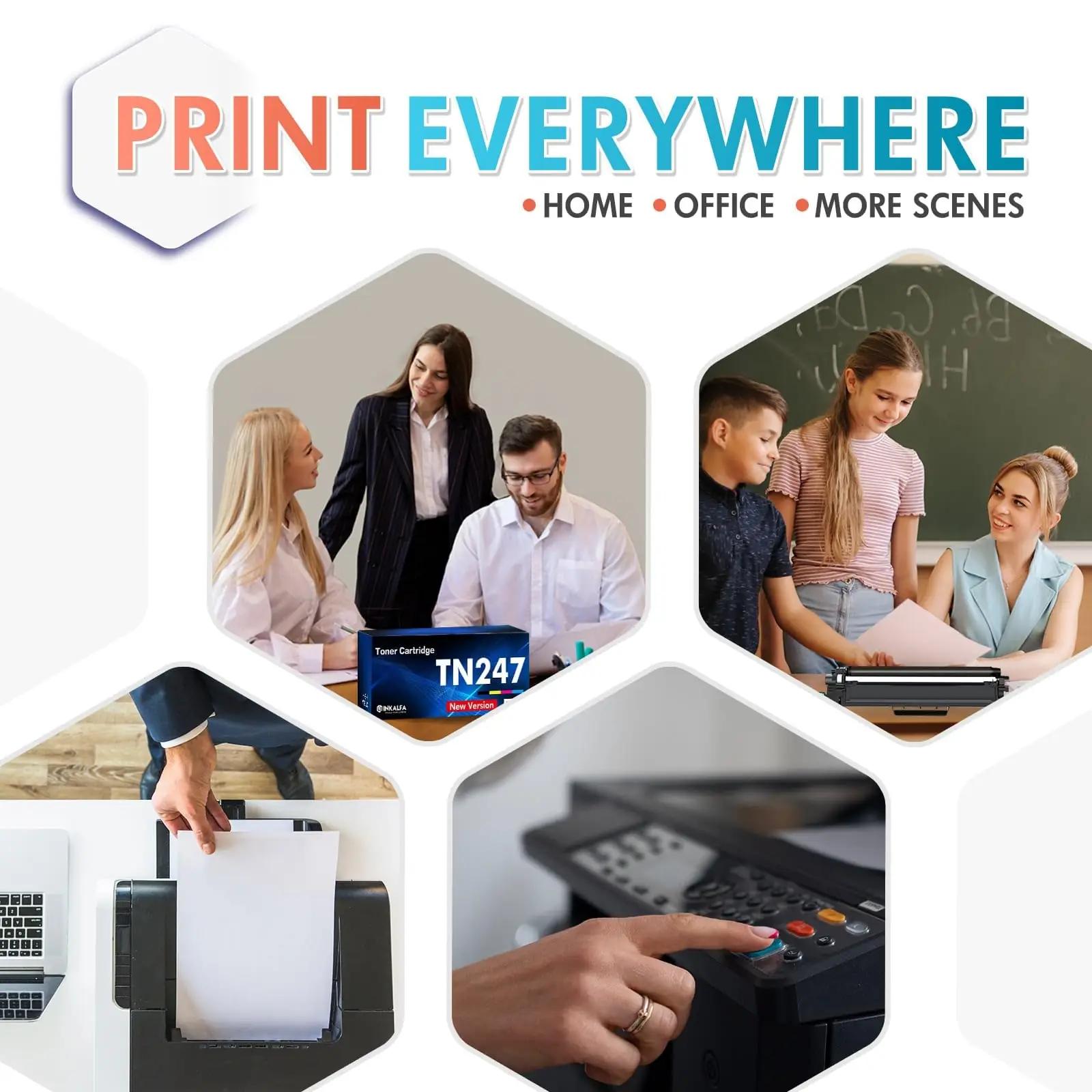 inkalfa värvikas 5er-toner komplekt TN-243CMYK – pilt 9