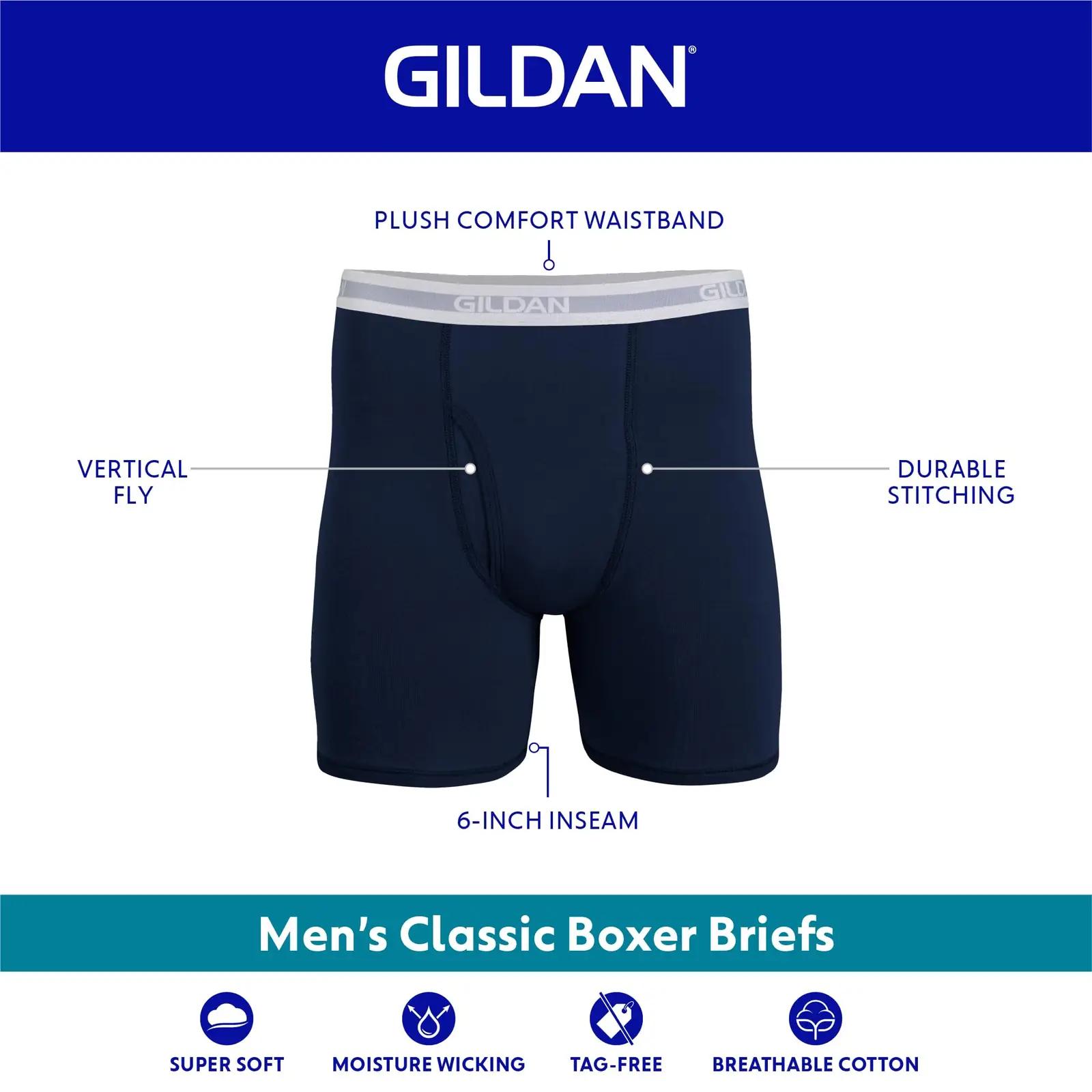 Gildan G1162 bokserid – detailne lähivaade