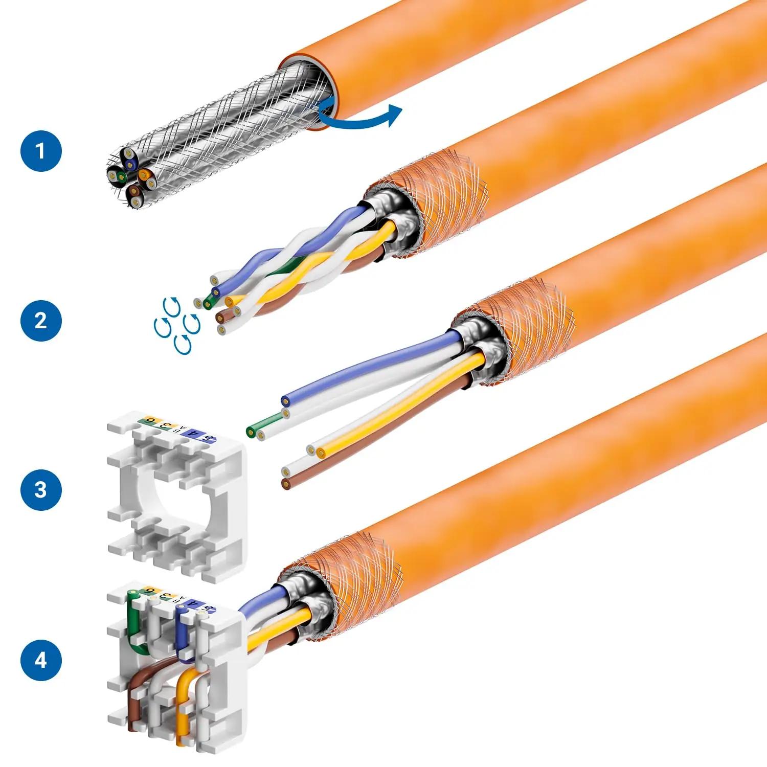 deleyCON võrgu patchpanel 24-portine — korralik paigalduslahendus – pilt 6