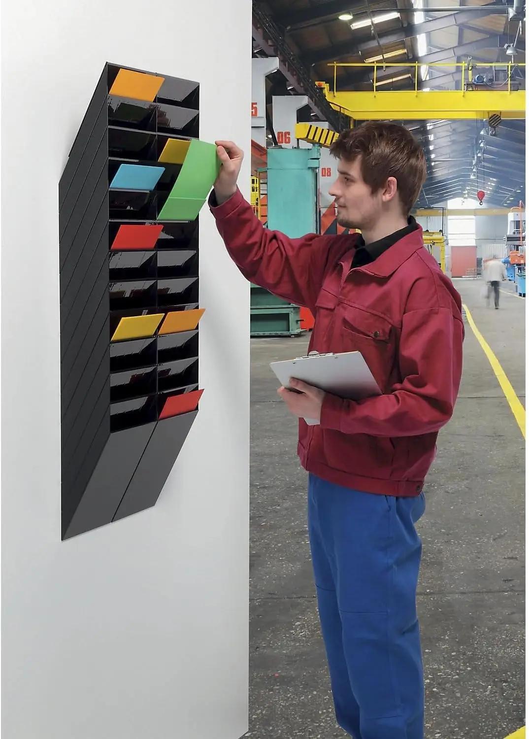 Durable must polüstüreenist Flexiboxx A4 infopaneel – pilt 6