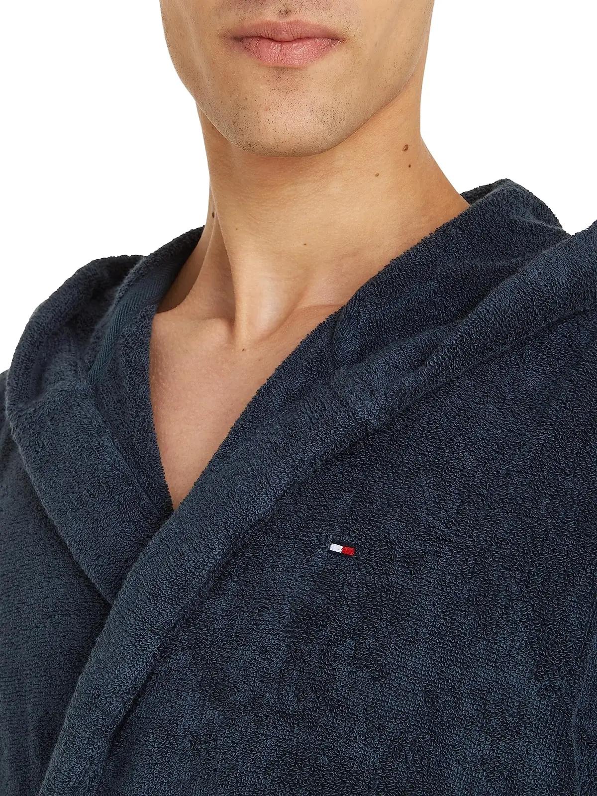 Tommy Hilfiger pehme froteerätiklukuga hommikumantel XL meestele – lisavaade