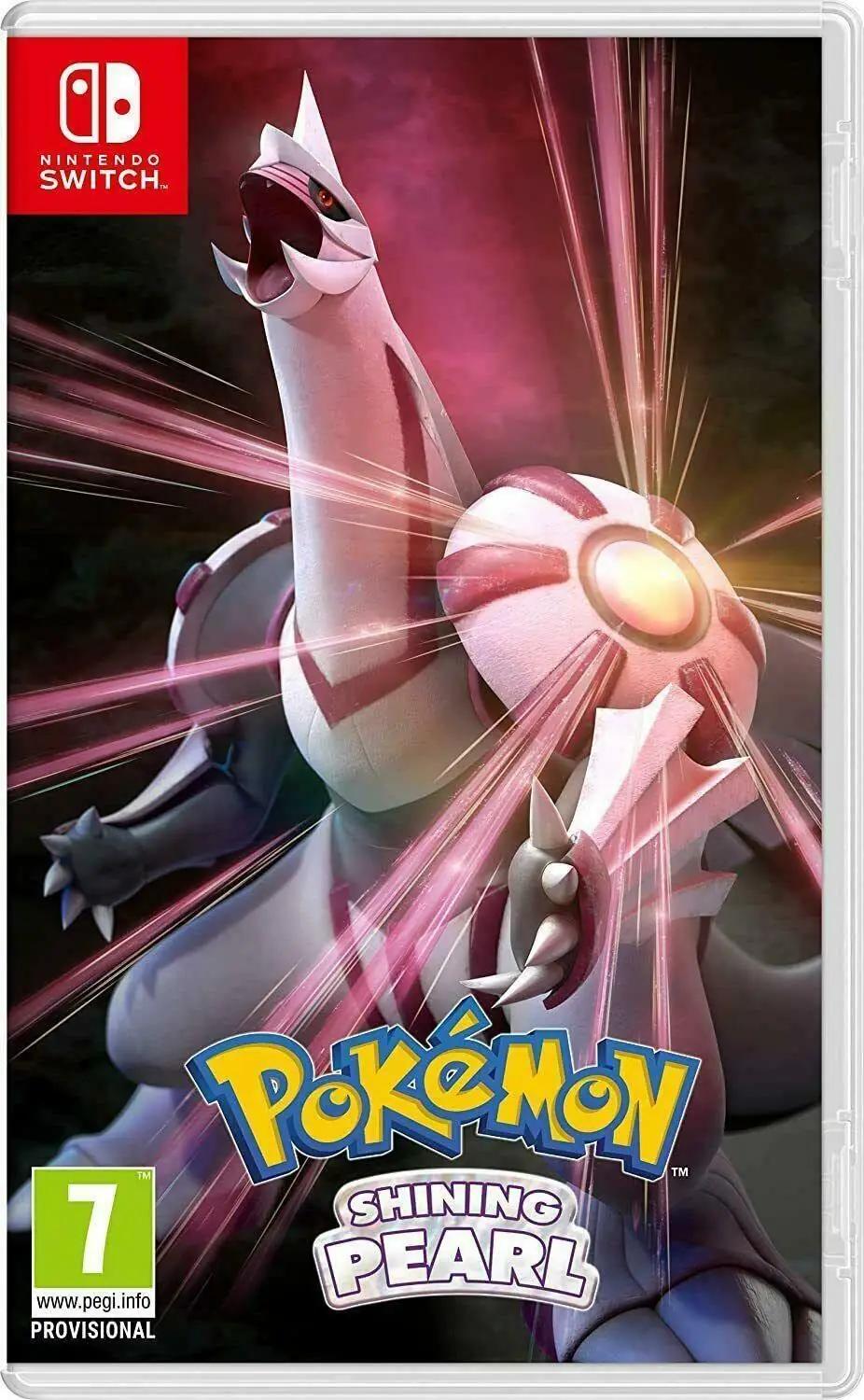 Nintendo mäng Pokémon Shining Pearl — klassikaline seiklus