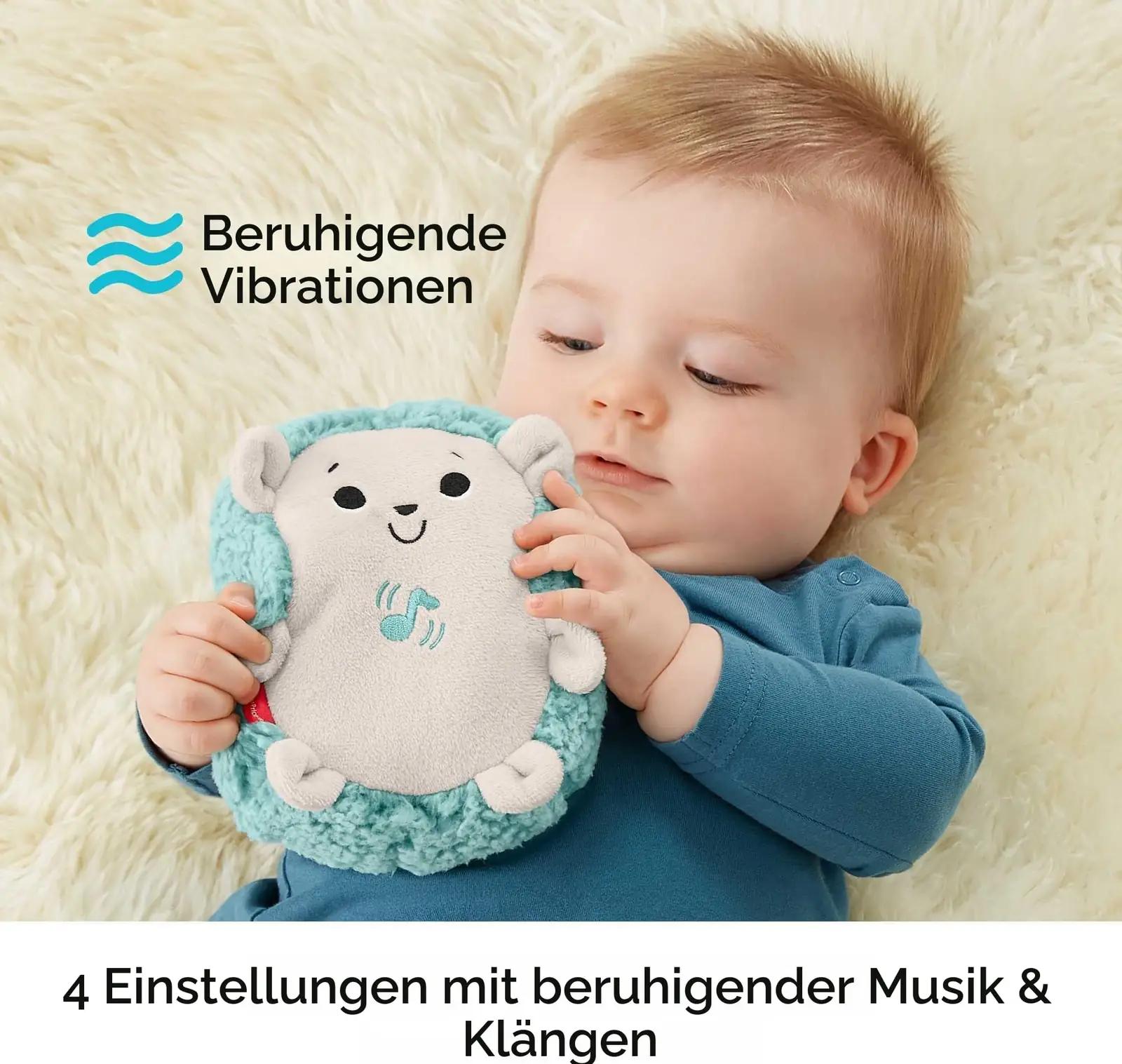 Fisher-Price pehme unekaru — turvaline magamisabi beebile – pakend ja tarvikud