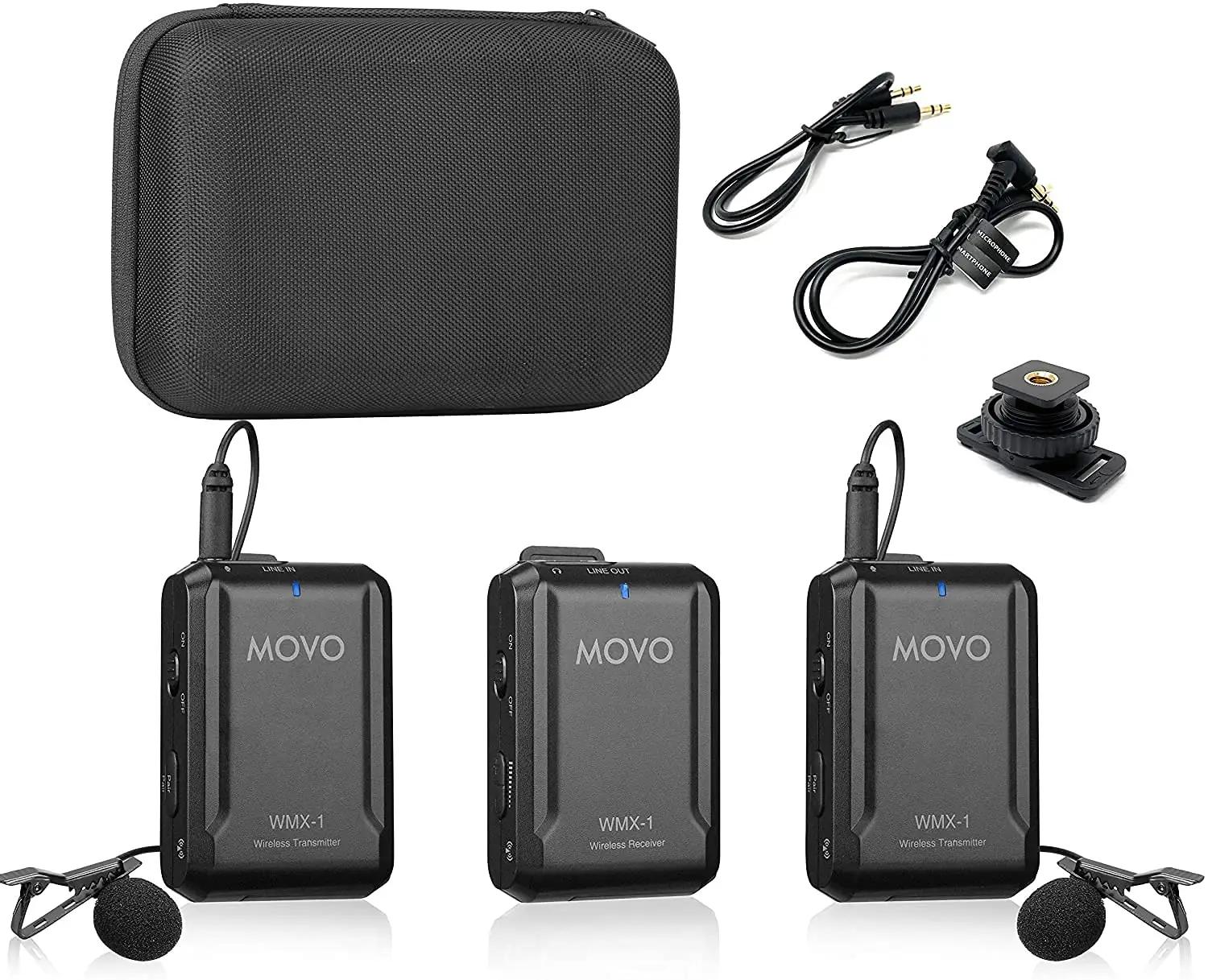Movo juhtmevaba lavalier-mikrofon WMX-1-DUO