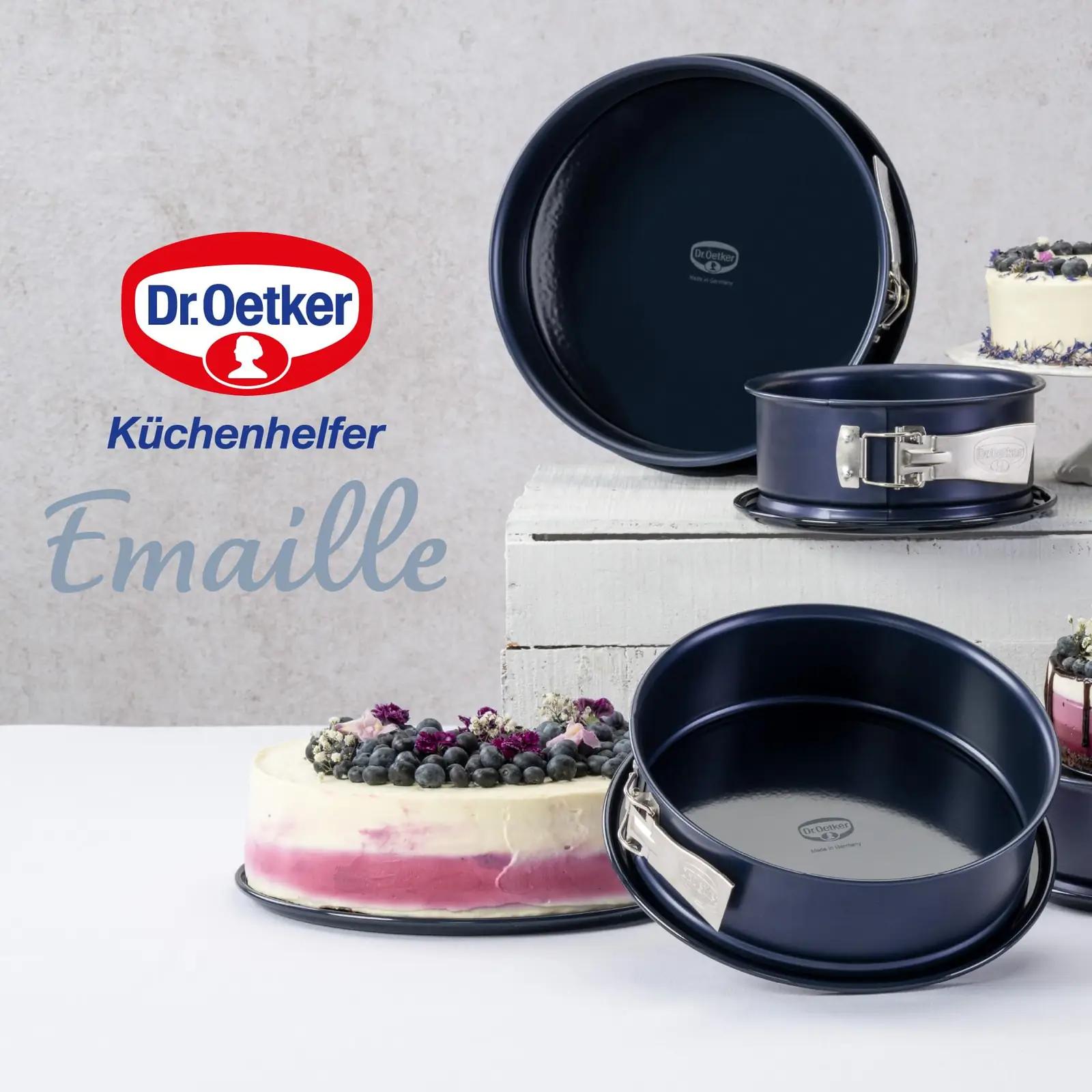 Dr. Oetker emaille-springvorm Ø26 cm – vastupidav ja dekoratiivne – pilt 9