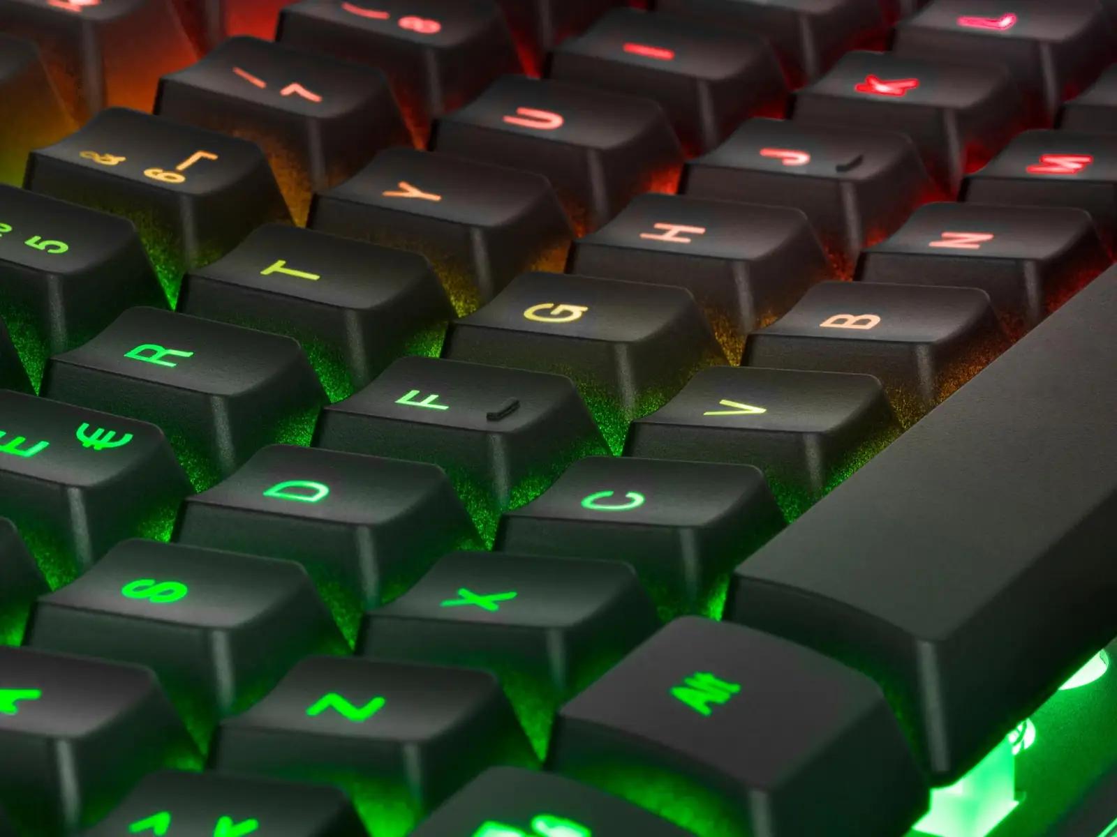 Mars Gaming mängukomplekt: H-Mech FRGB klaviatuur – pakend ja tarvikud