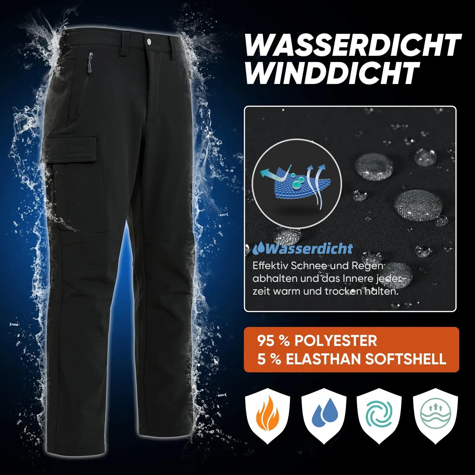Vzteek softshell talvehõlmad – veekindel ja soe XL – kasutusnäide
