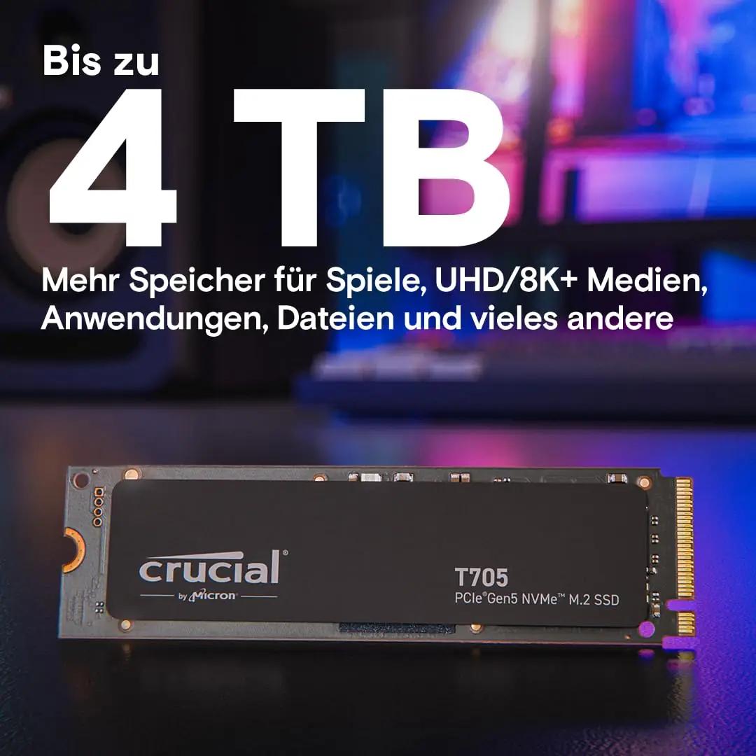 Crucial T705 1TB SSD — kiire M.2 salvestus mängudele ja tööle – pilt 8