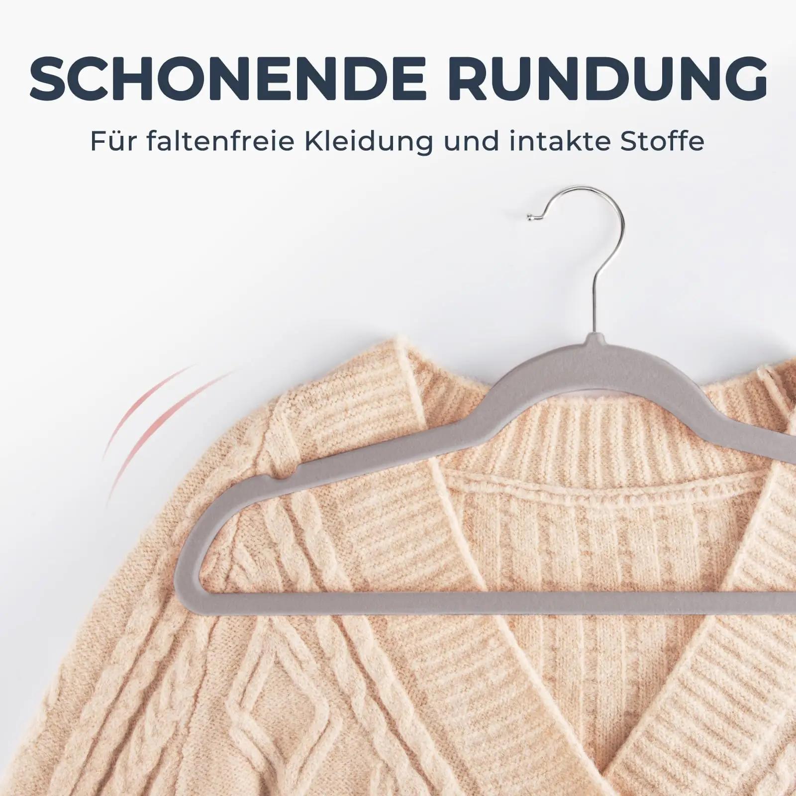 HOUSE DAY pehme sametriidest riidepuu komplekt 30 tk – pilt 6