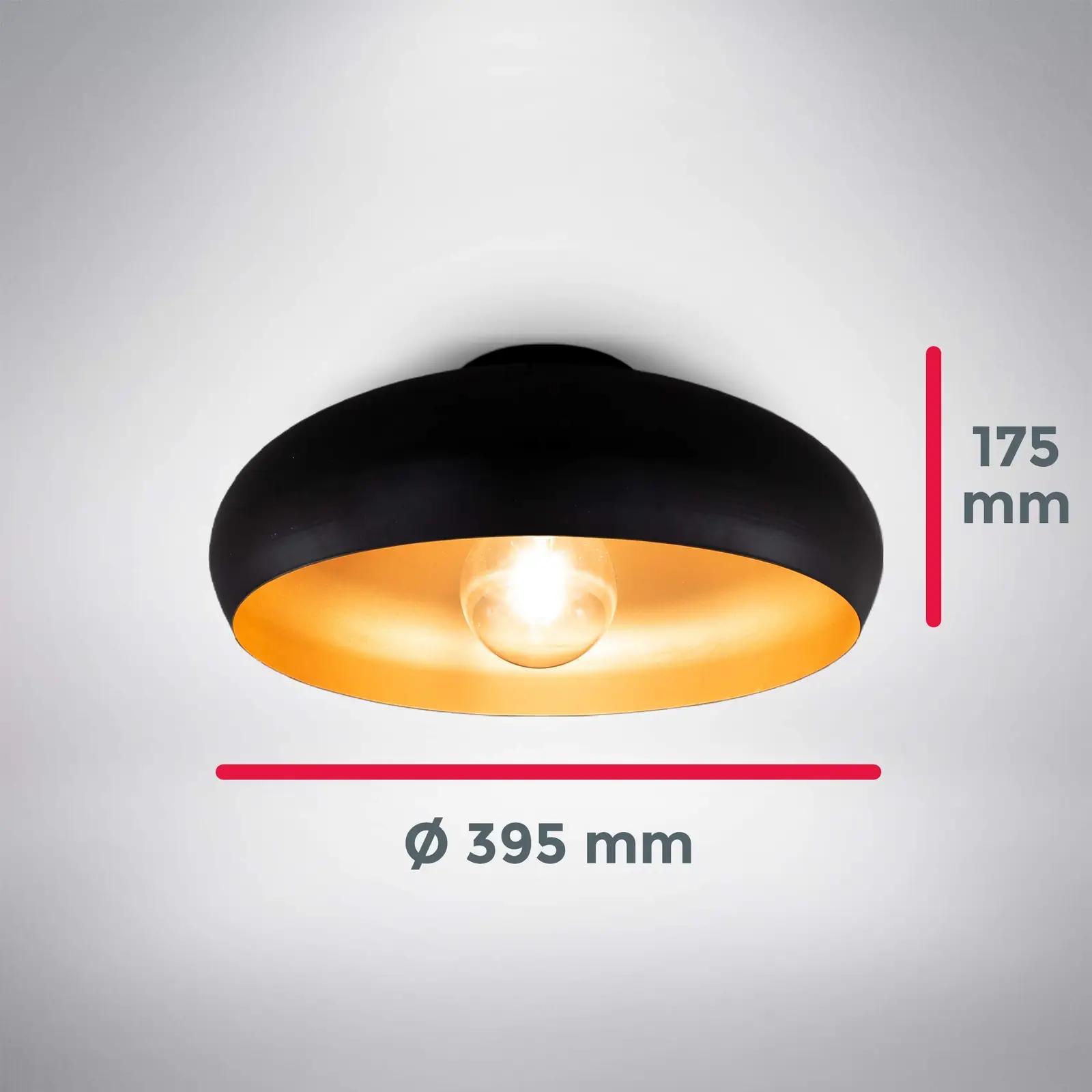 B.K.Licht metallist laelamp (vintage) — elegantne koduvalgustus – kasutusnäide