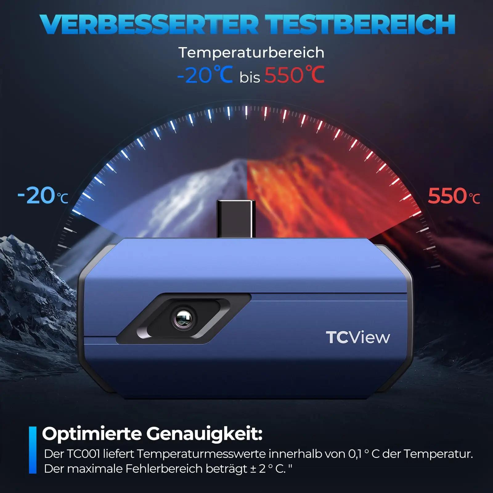 TOPDON termoskaamera TC001 – täpne diagnostika ja kingitus – kasutusnäide