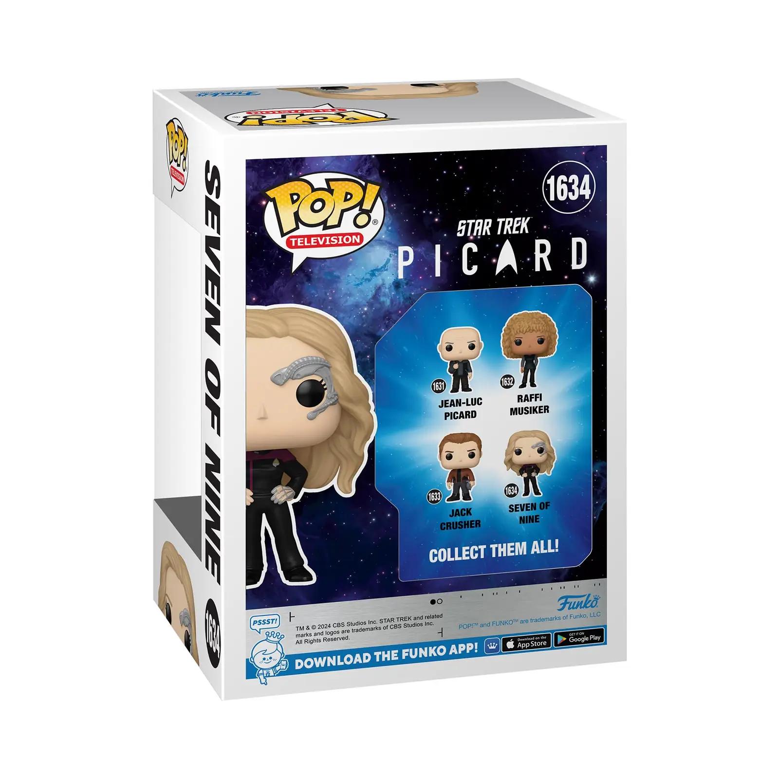 Funko nukk — realistlik Seven of Nine vinyl-kollektsioon – pakend ja tarvikud