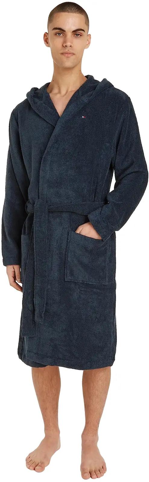 Tommy Hilfiger pehme froteerätiklukuga hommikumantel XL meestele